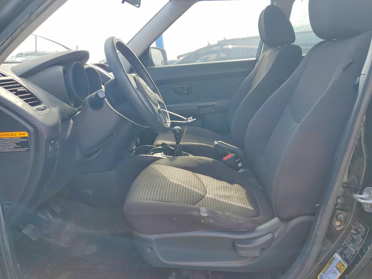 2012 Kia Soul Base Black vin: KNDJT2A55C7744903