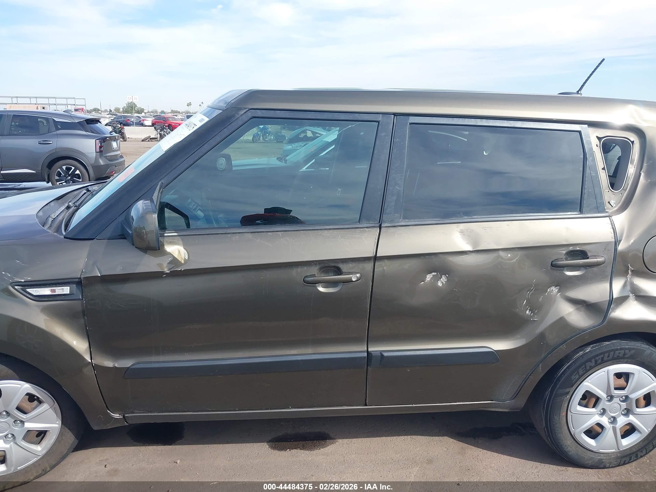 2013 Kia Soul Brown vin: KNDJT2A55D7506180