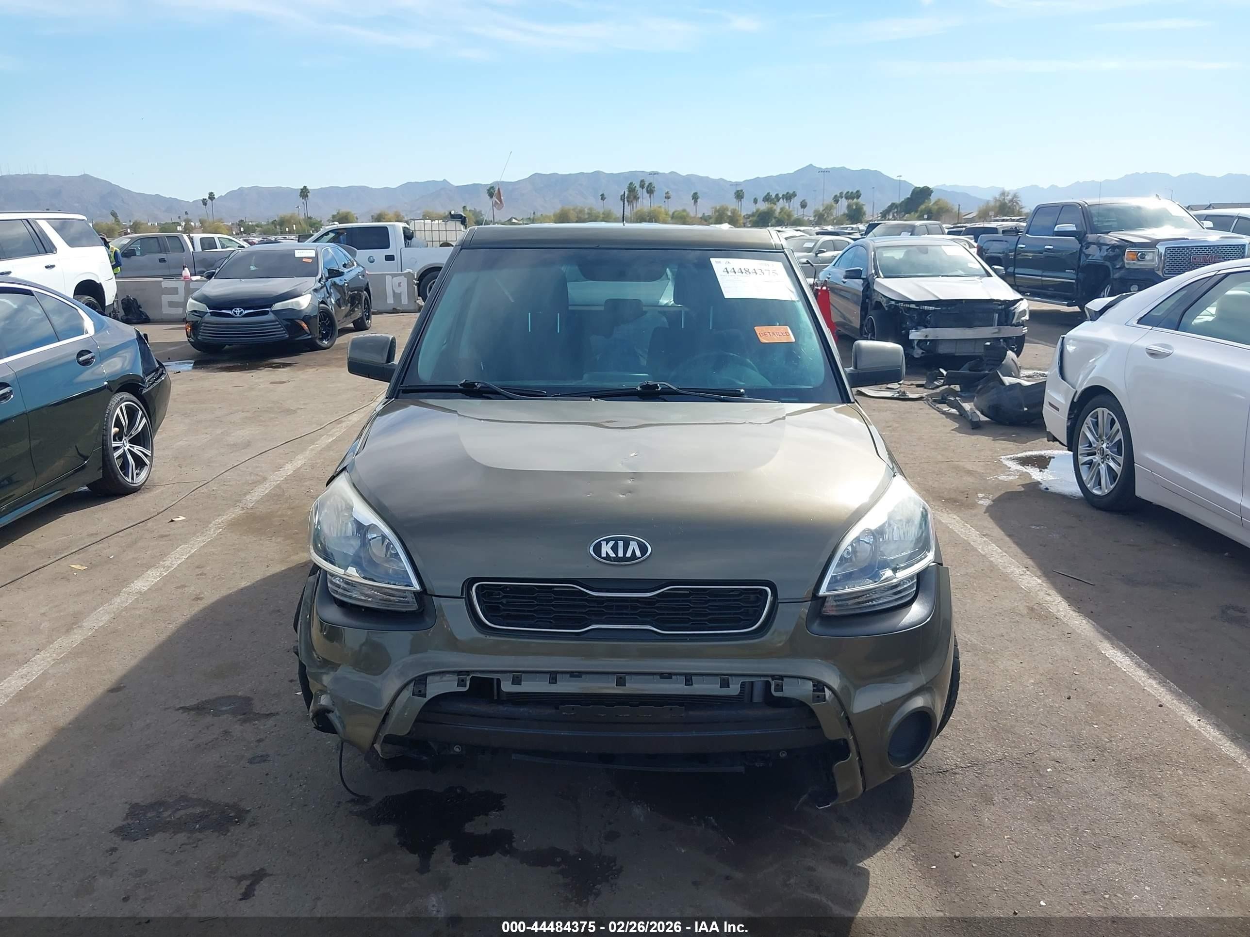 2013 Kia Soul Brown vin: KNDJT2A55D7506180