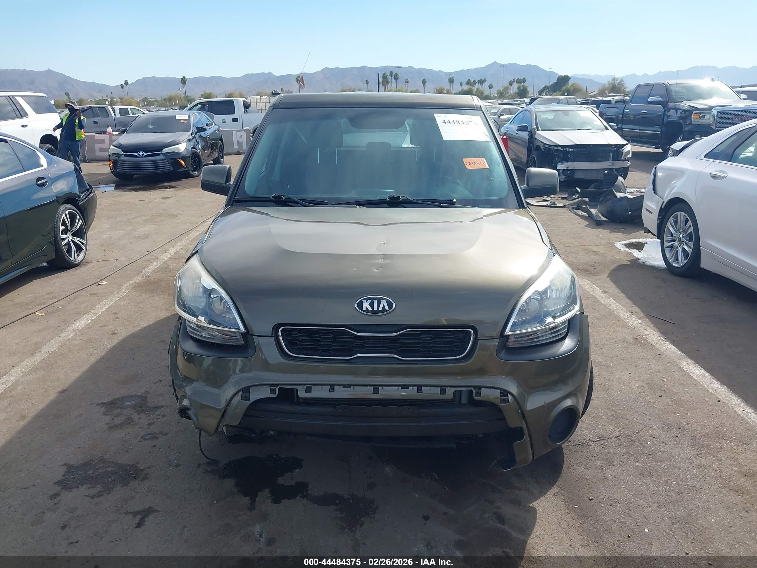 2013 Kia Soul Brown vin: KNDJT2A55D7506180