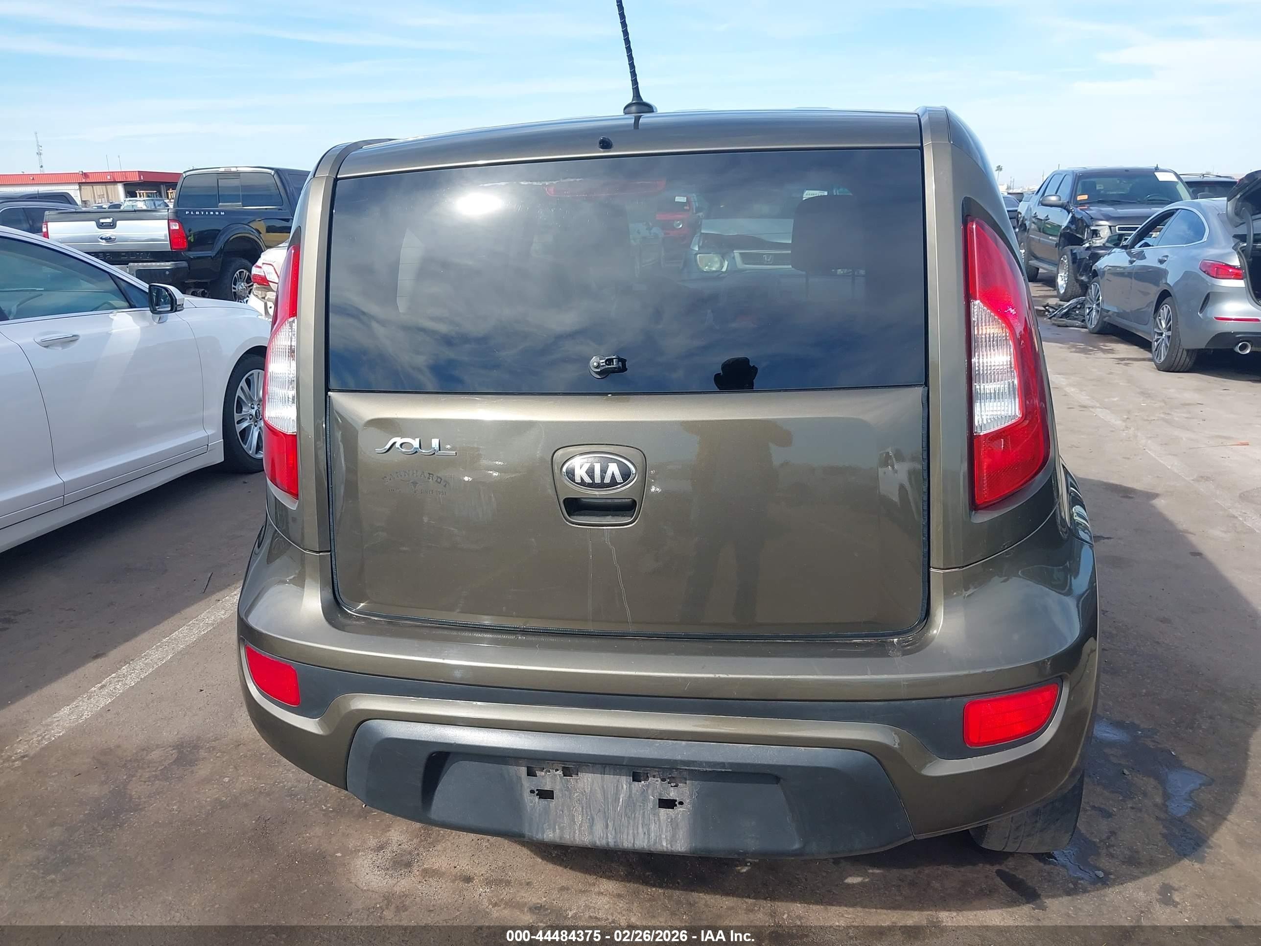 2013 Kia Soul Brown vin: KNDJT2A55D7506180