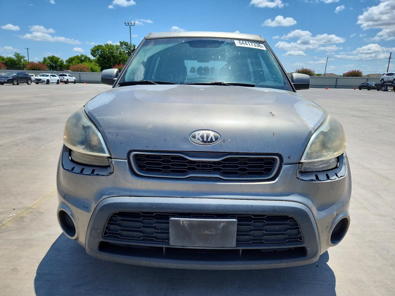 2013 Kia Soul Base Gray vin: KNDJT2A55D7527630