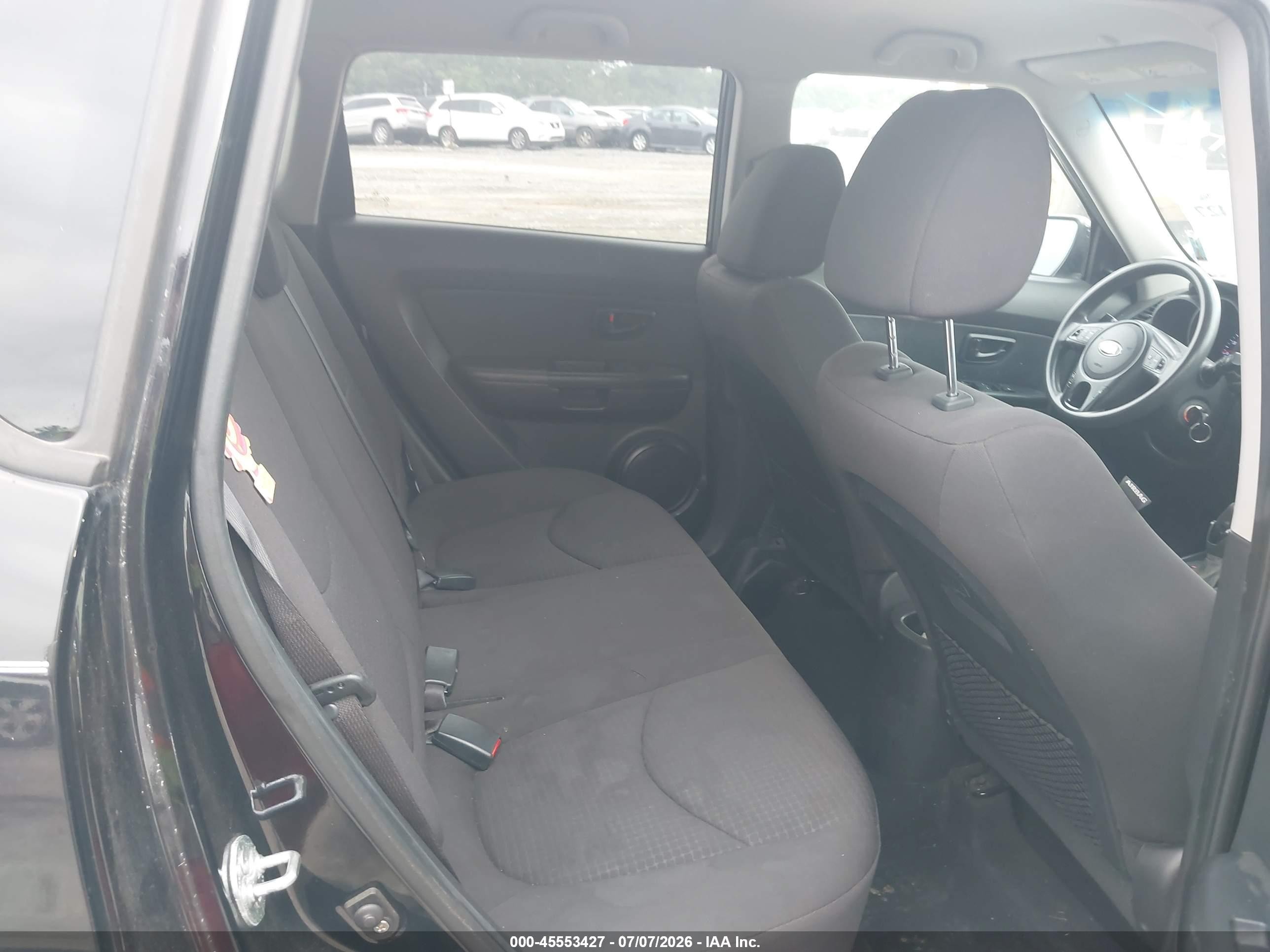 2013 Kia Soul   Black vin: KNDJT2A55D7559753