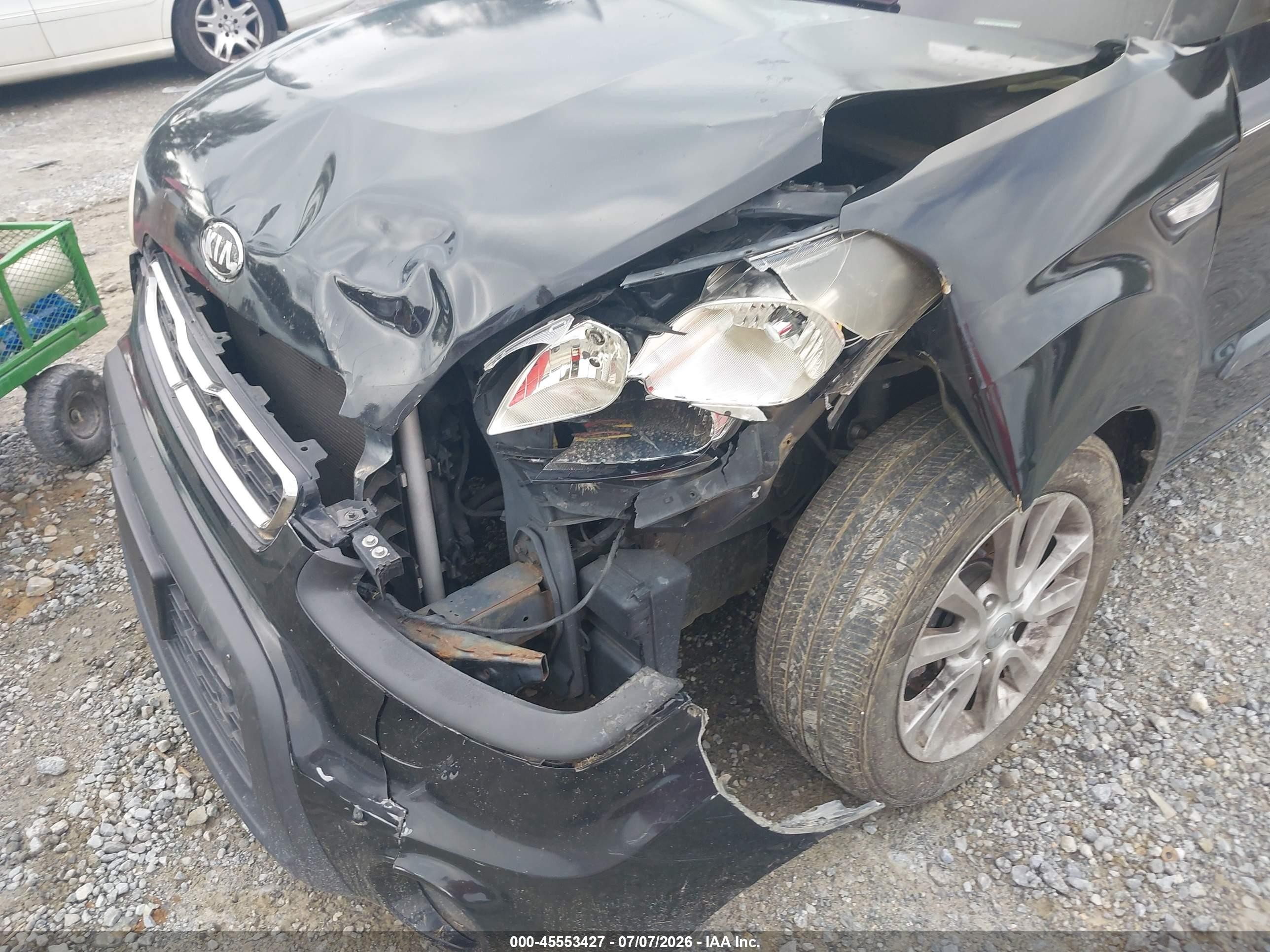 2013 Kia Soul   Black vin: KNDJT2A55D7559753