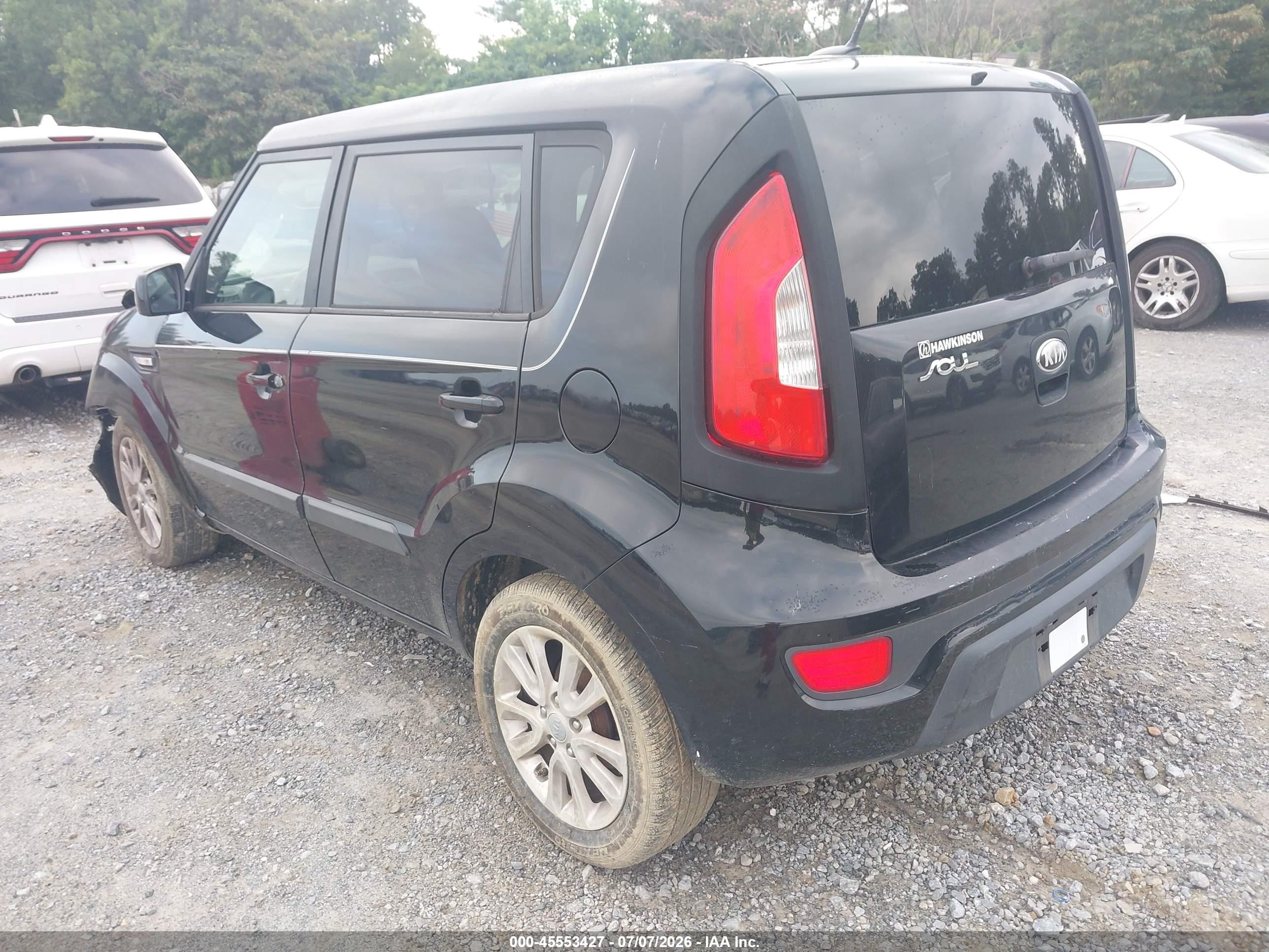 2013 Kia Soul   Black vin: KNDJT2A55D7559753