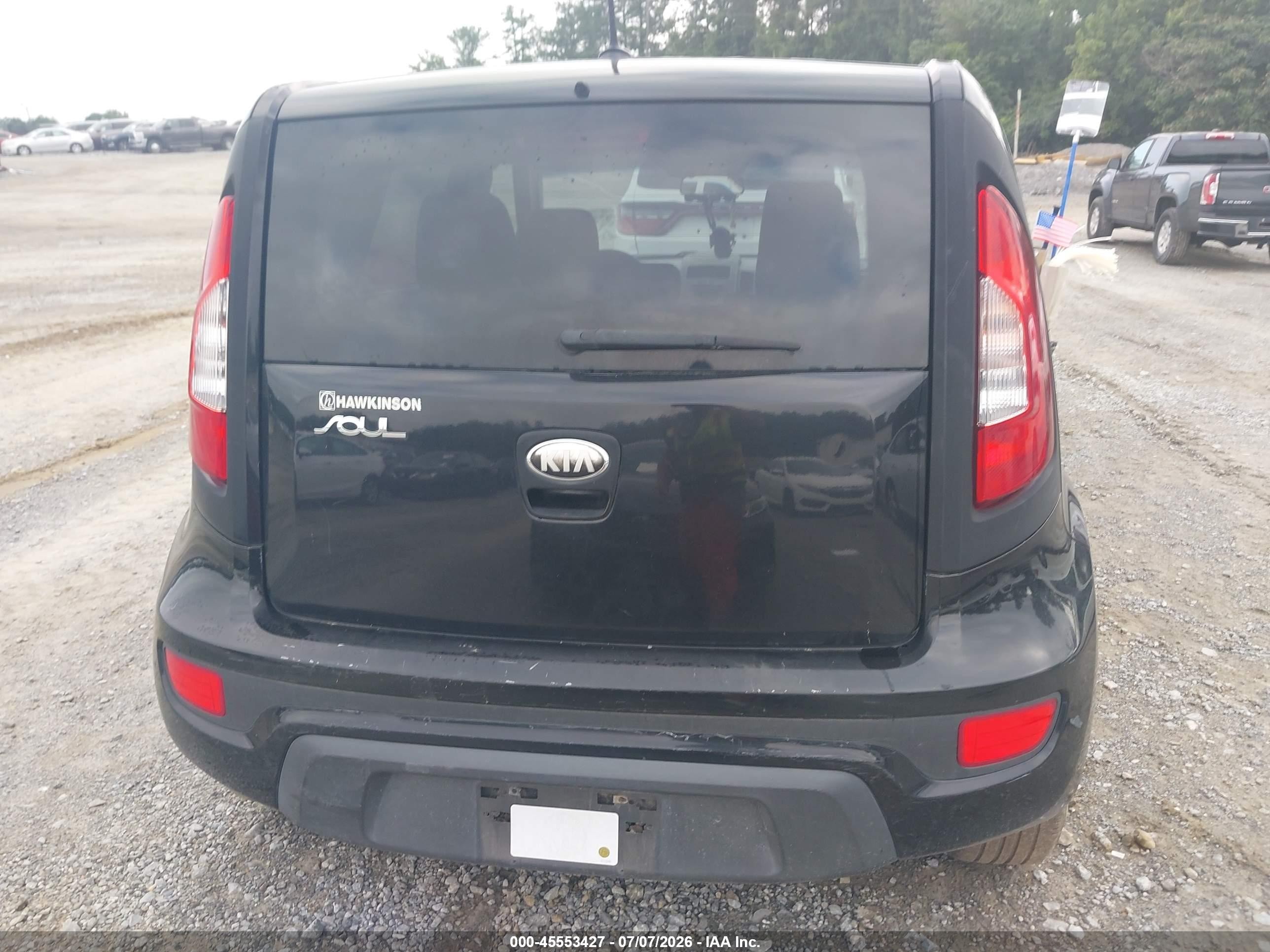 2013 Kia Soul   Black vin: KNDJT2A55D7559753