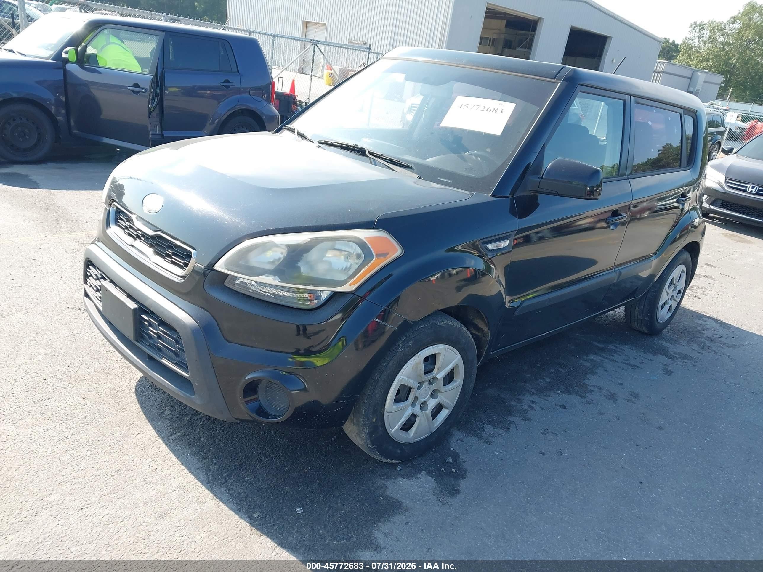 2013 Kia Soul   Черный vin: KNDJT2A55D7569263