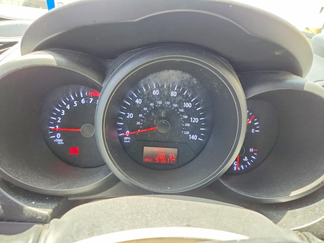 2013 Kia Soul Base Черный vin: KNDJT2A55D7621345