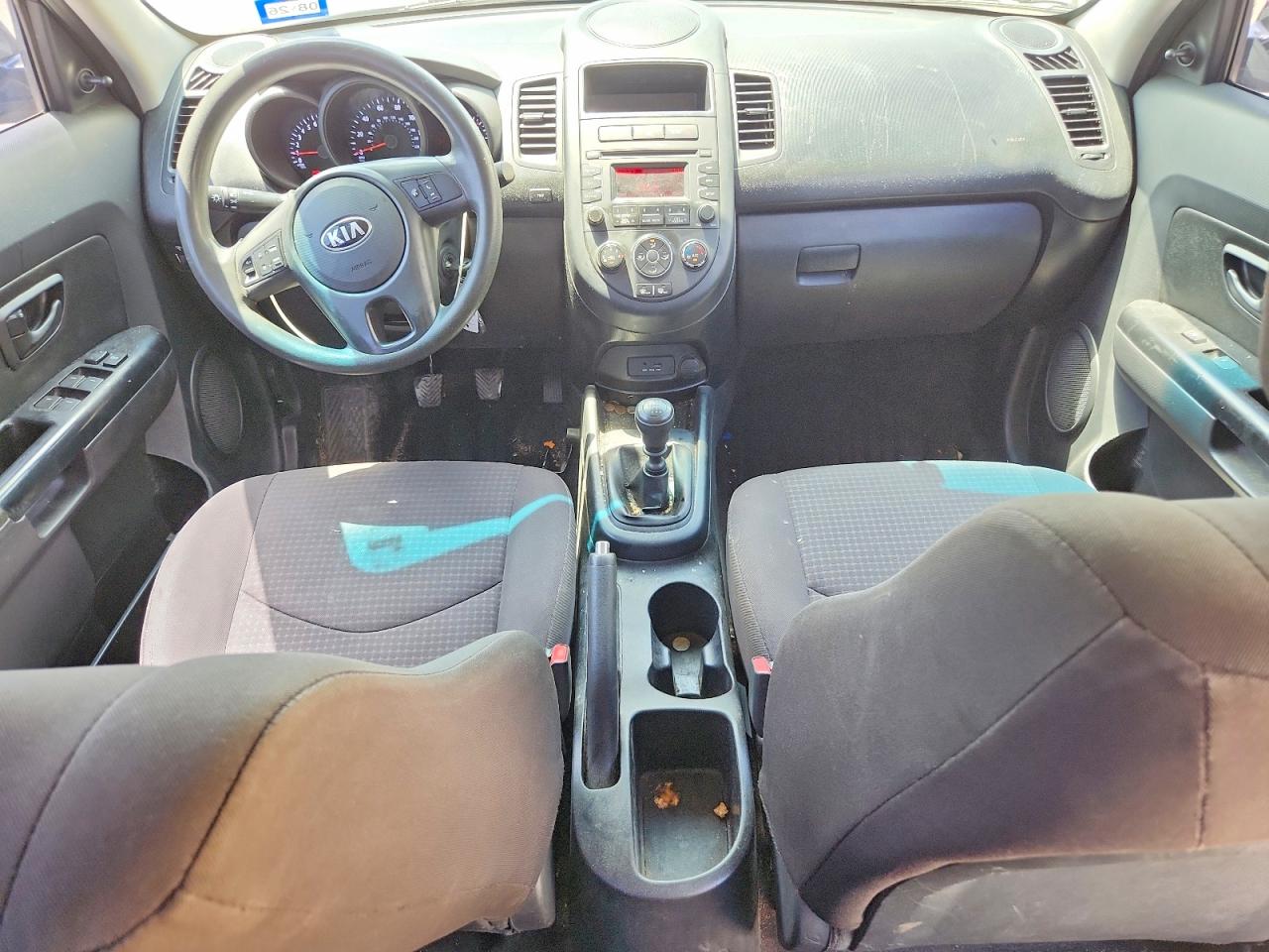 2013 Kia Soul Base Черный vin: KNDJT2A55D7621345