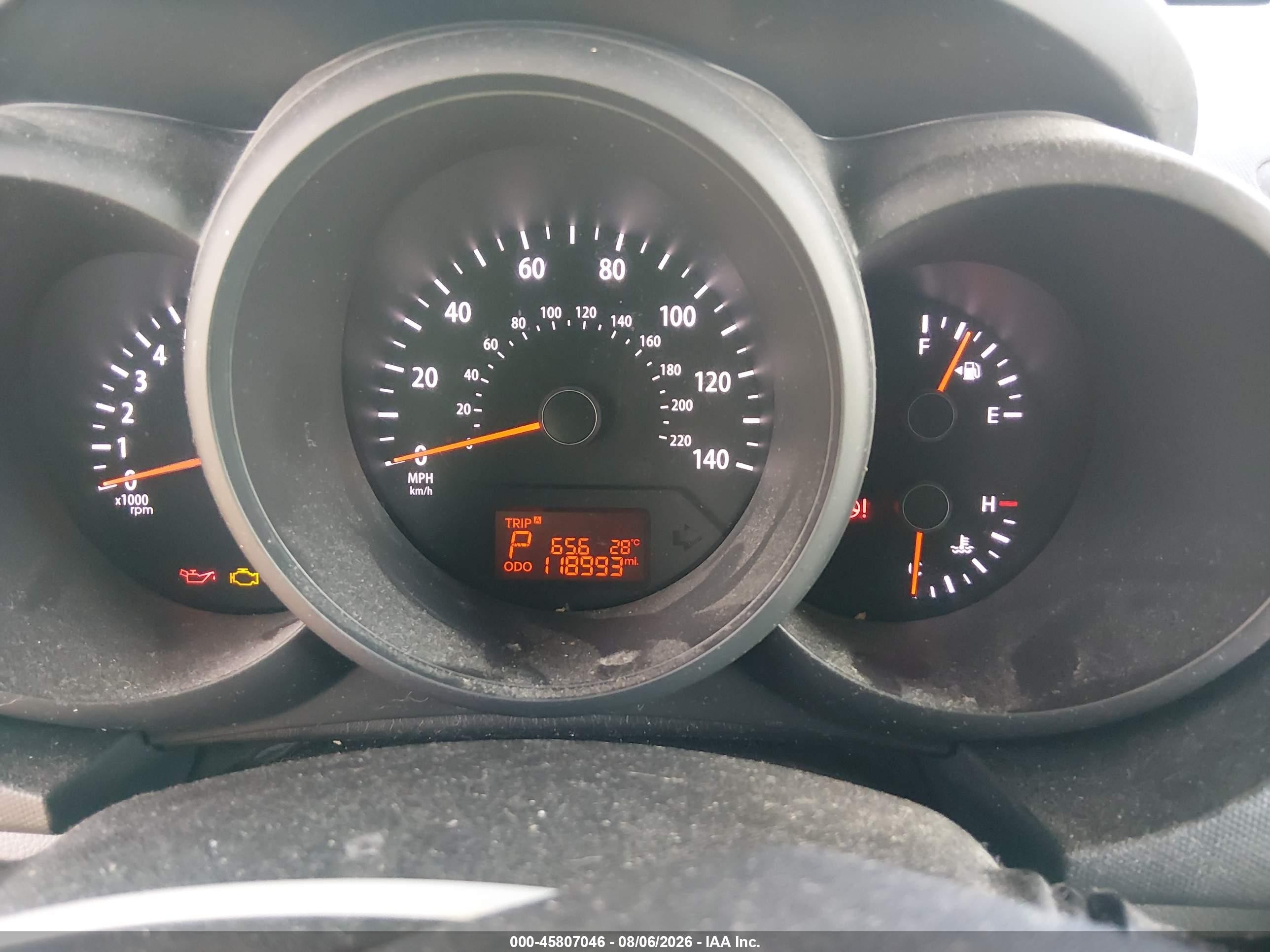 2012 Kia Soul   Белый vin: KNDJT2A56C7358880