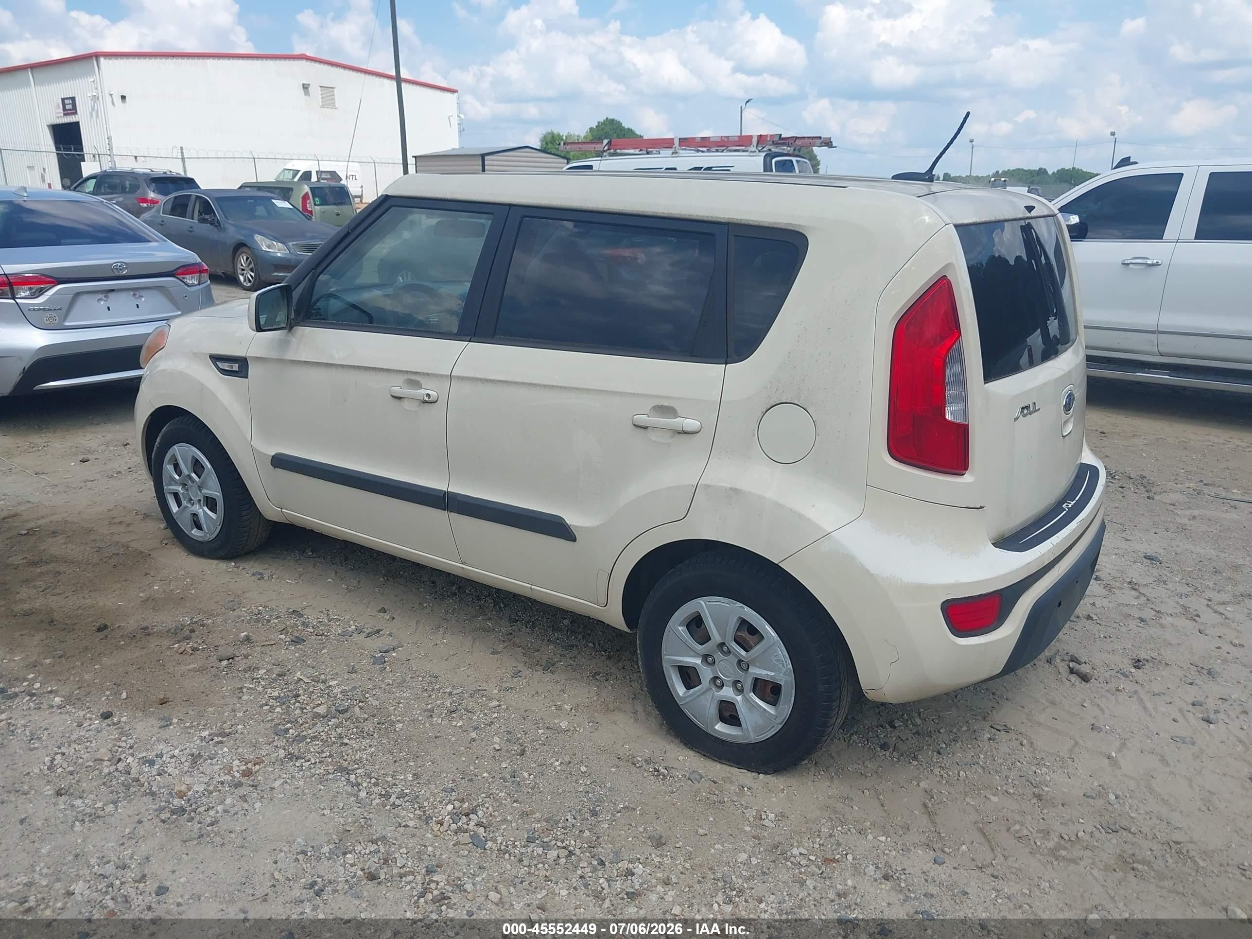 2012 Kia Soul   Champagne vin: KNDJT2A56C7447820