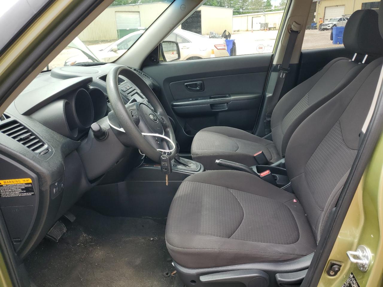 2012 Kia Soul  Зеленый vin: KNDJT2A56C7459255