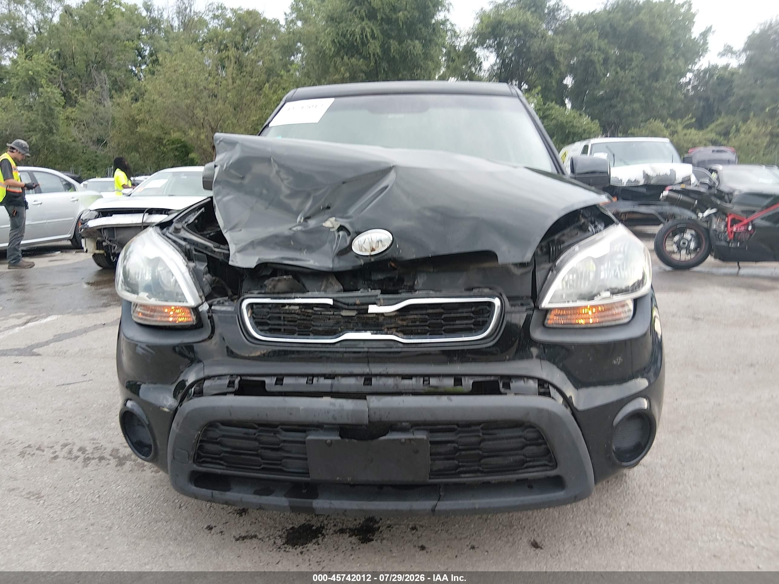 2012 Kia Soul Black vin: KNDJT2A56C7465881