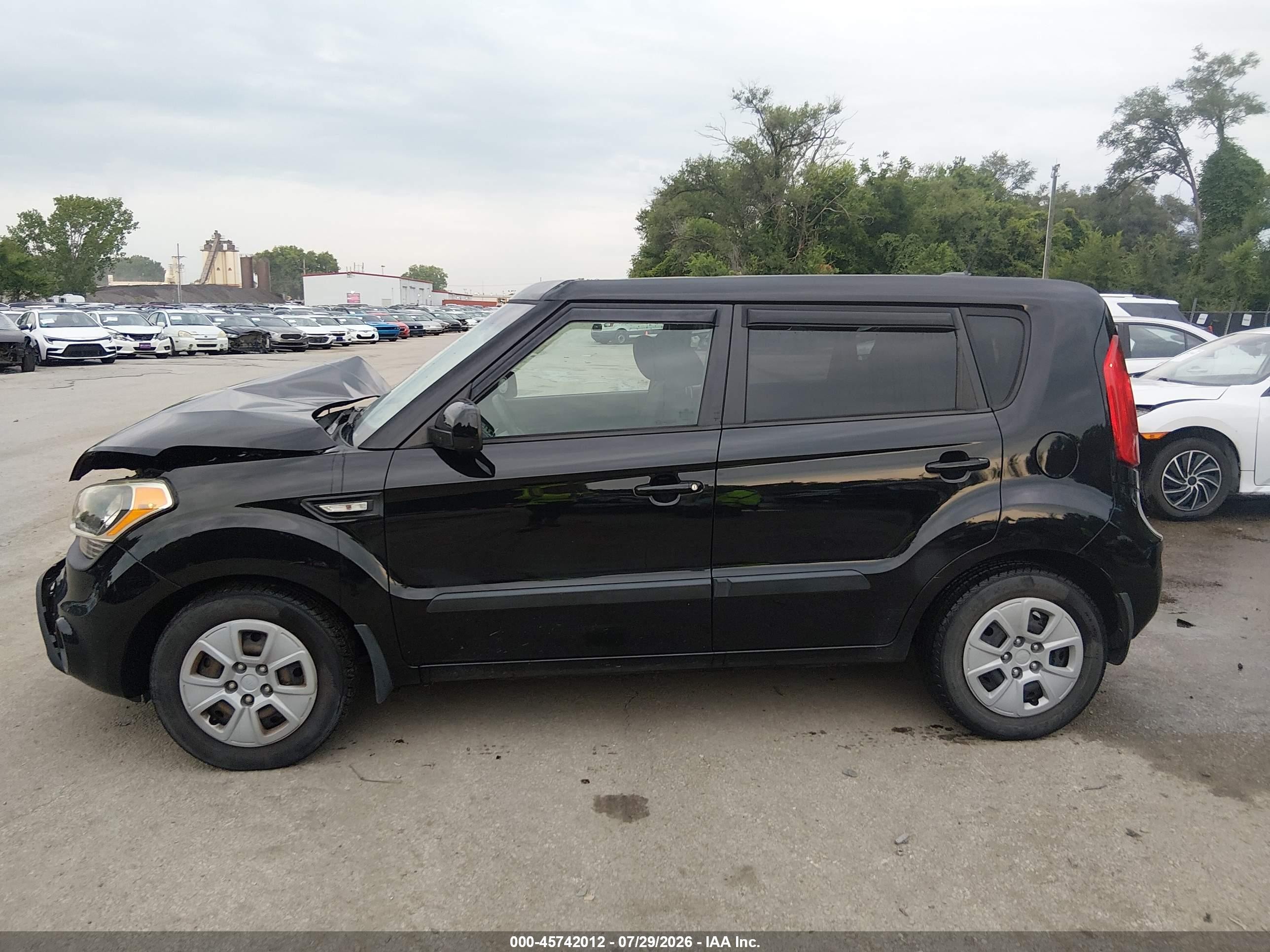 2012 Kia Soul Black vin: KNDJT2A56C7465881