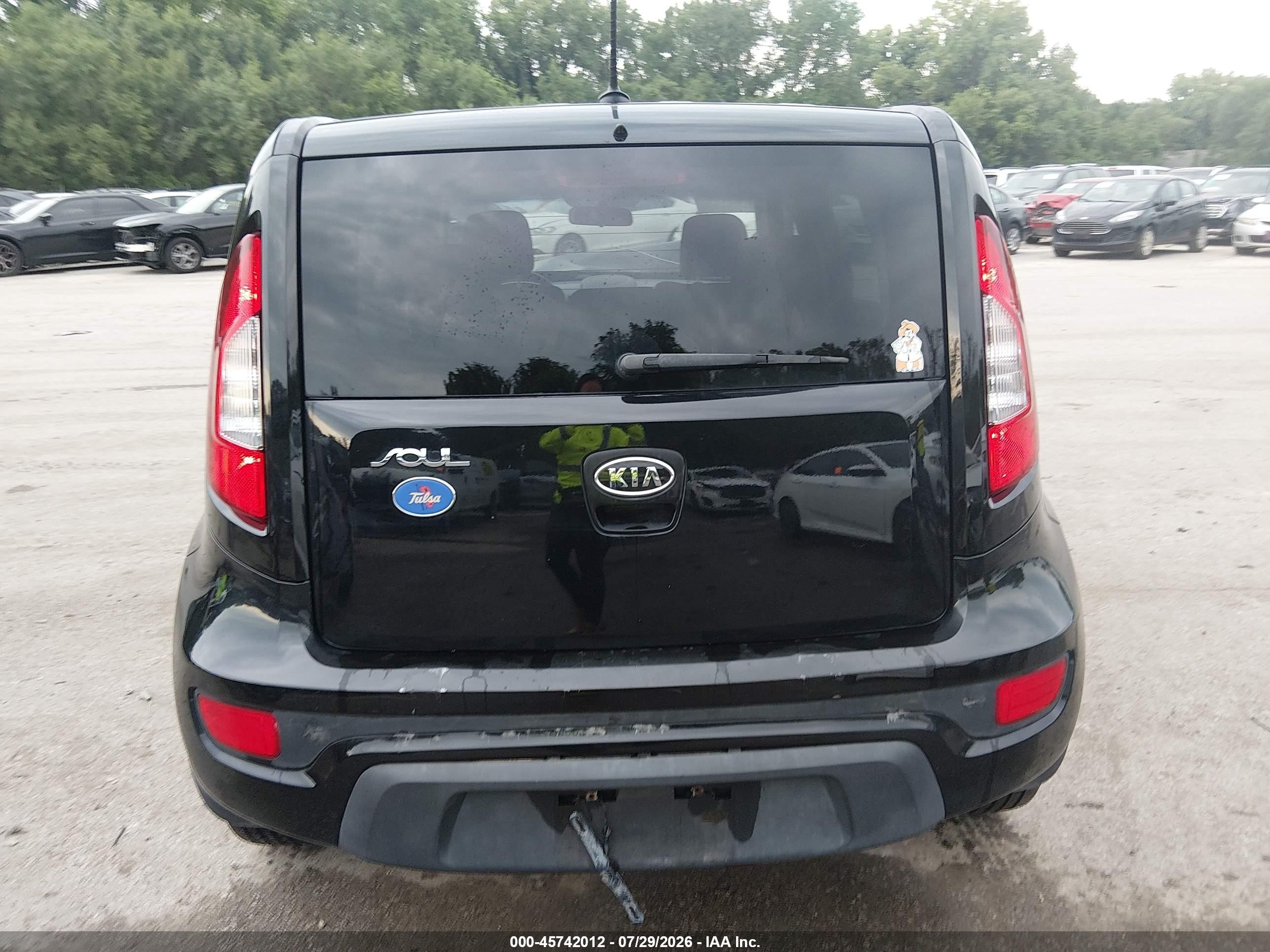 2012 Kia Soul Black vin: KNDJT2A56C7465881