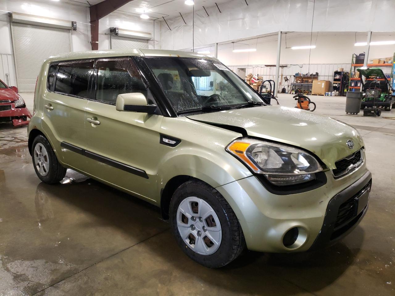 2012 Kia Soul  Зеленый vin: KNDJT2A56C7467114