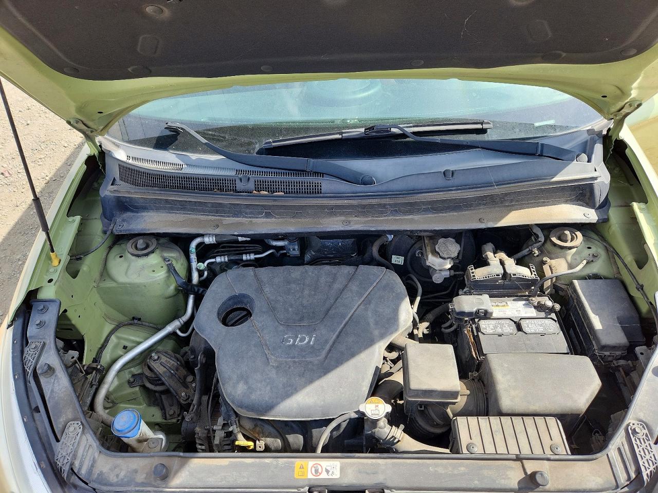 2012 Kia Soul Base Green vin: KNDJT2A56C7475472