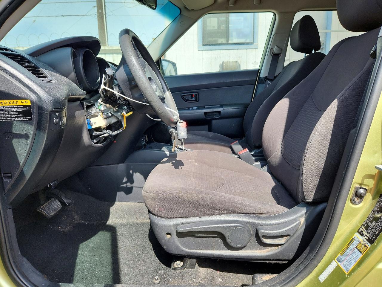 2012 Kia Soul Base Green vin: KNDJT2A56C7475472
