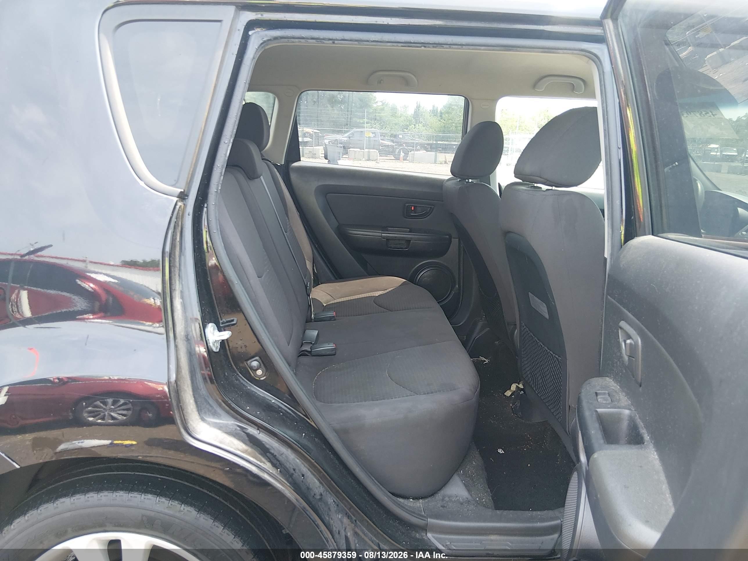 2012 Kia Soul Black vin: KNDJT2A56C7747423