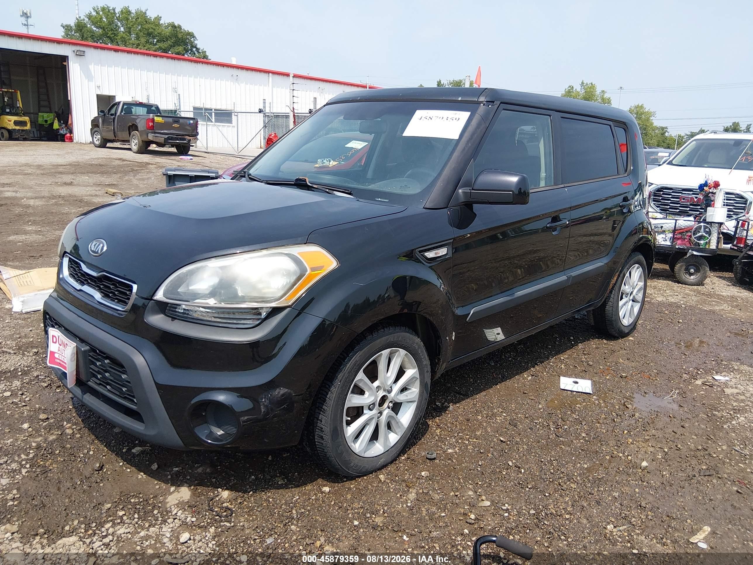 2012 Kia Soul Black vin: KNDJT2A56C7747423