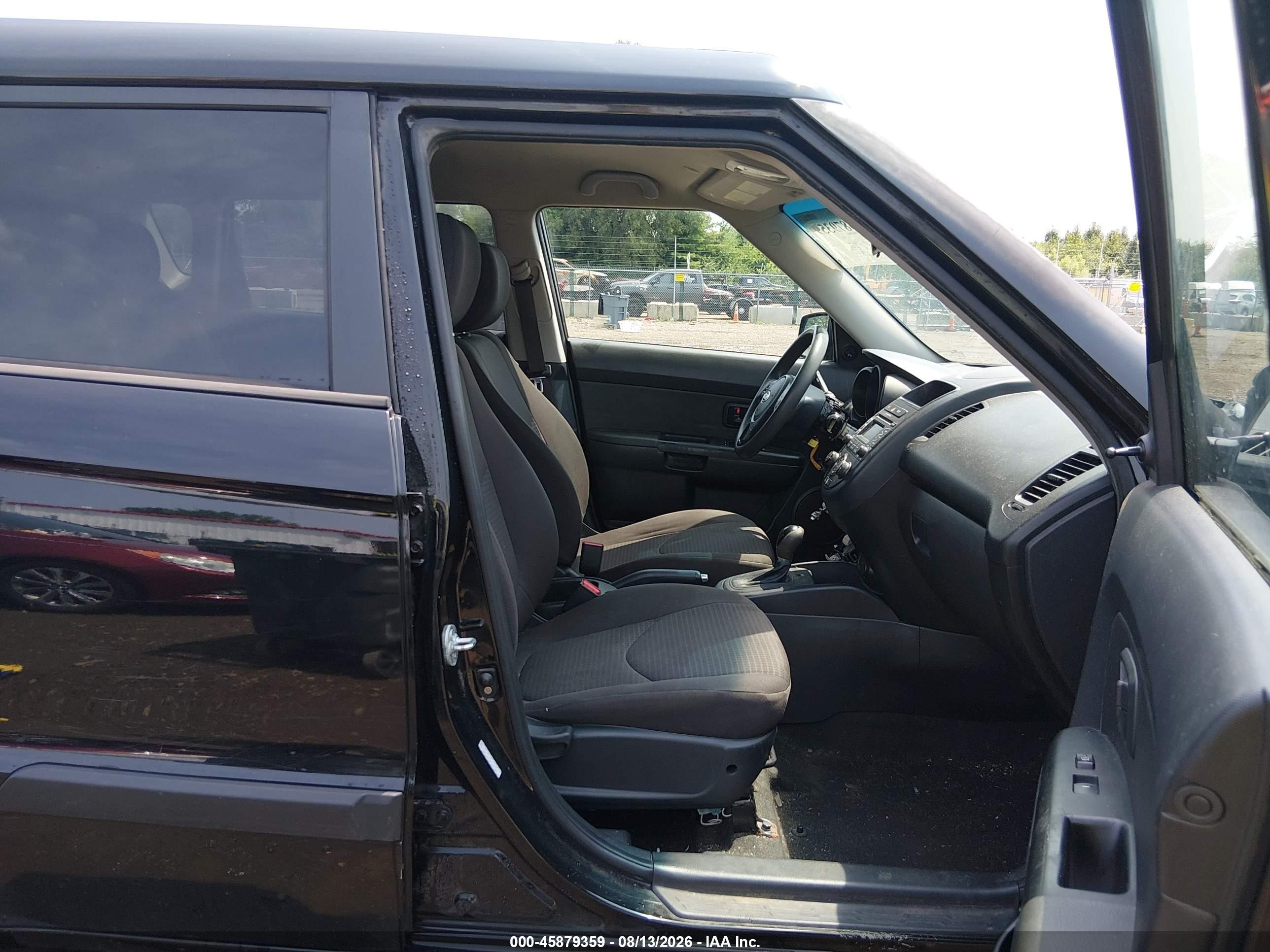 2012 Kia Soul Black vin: KNDJT2A56C7747423