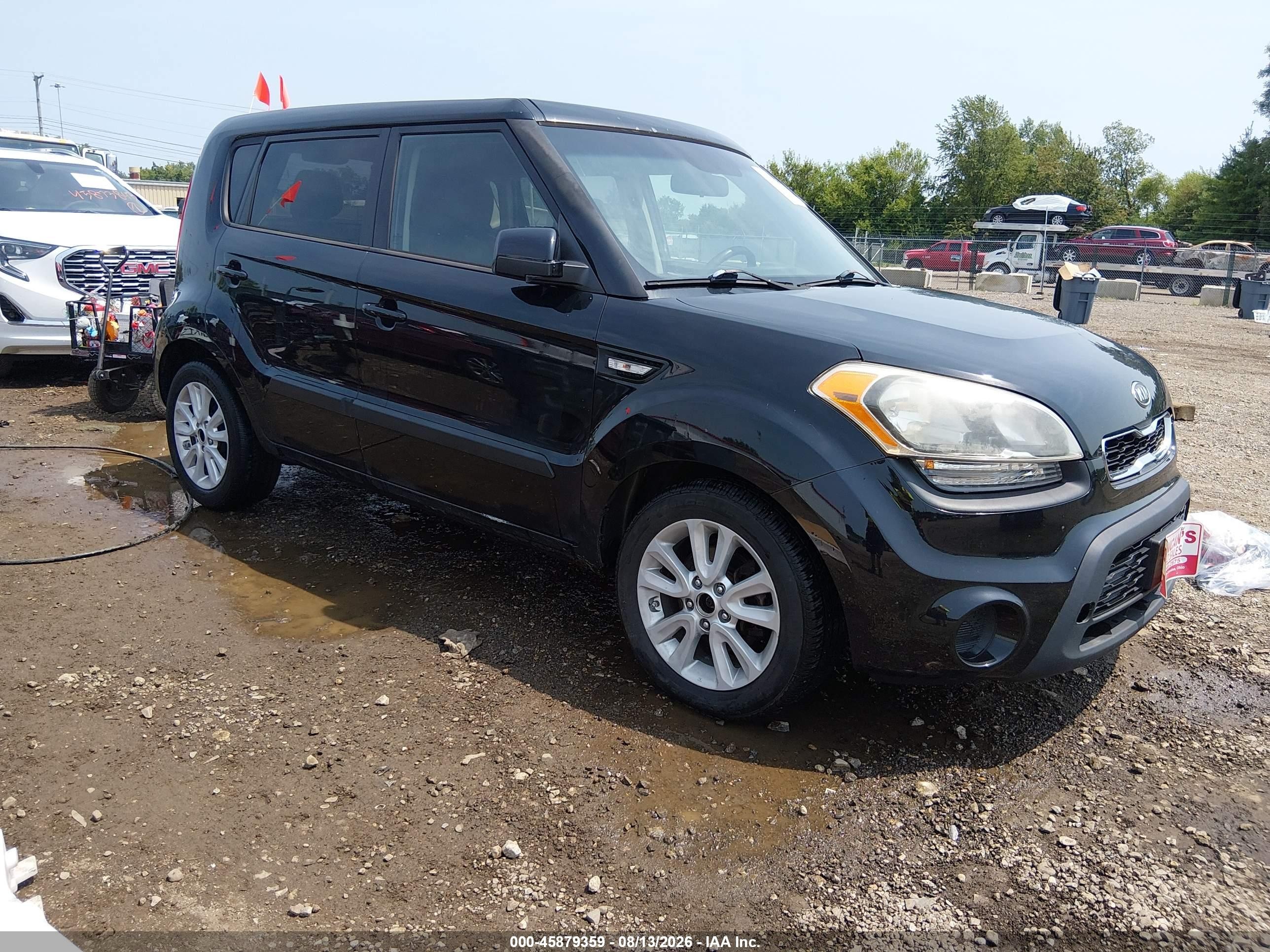 2012 Kia Soul Black vin: KNDJT2A56C7747423