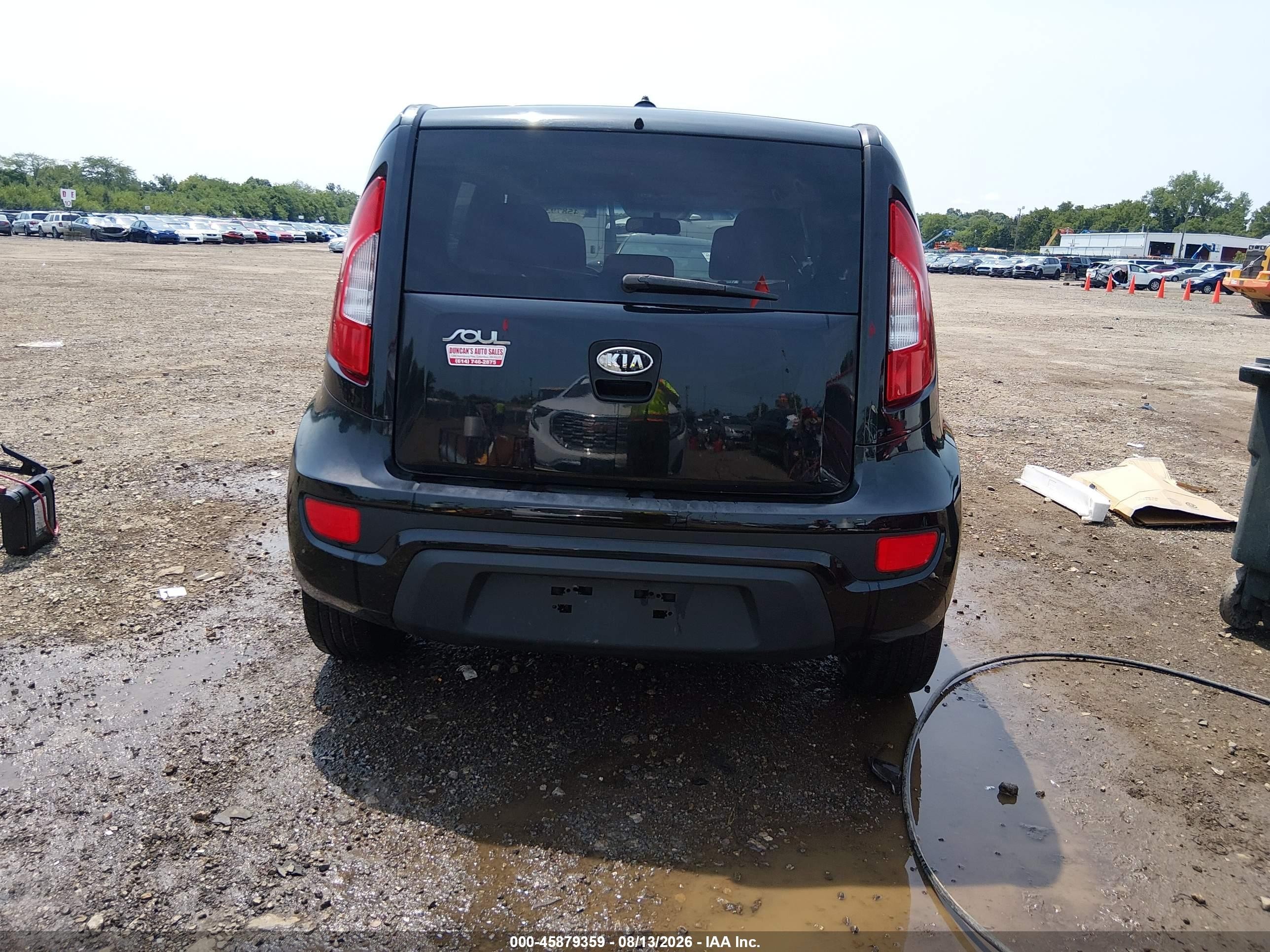 2012 Kia Soul Black vin: KNDJT2A56C7747423
