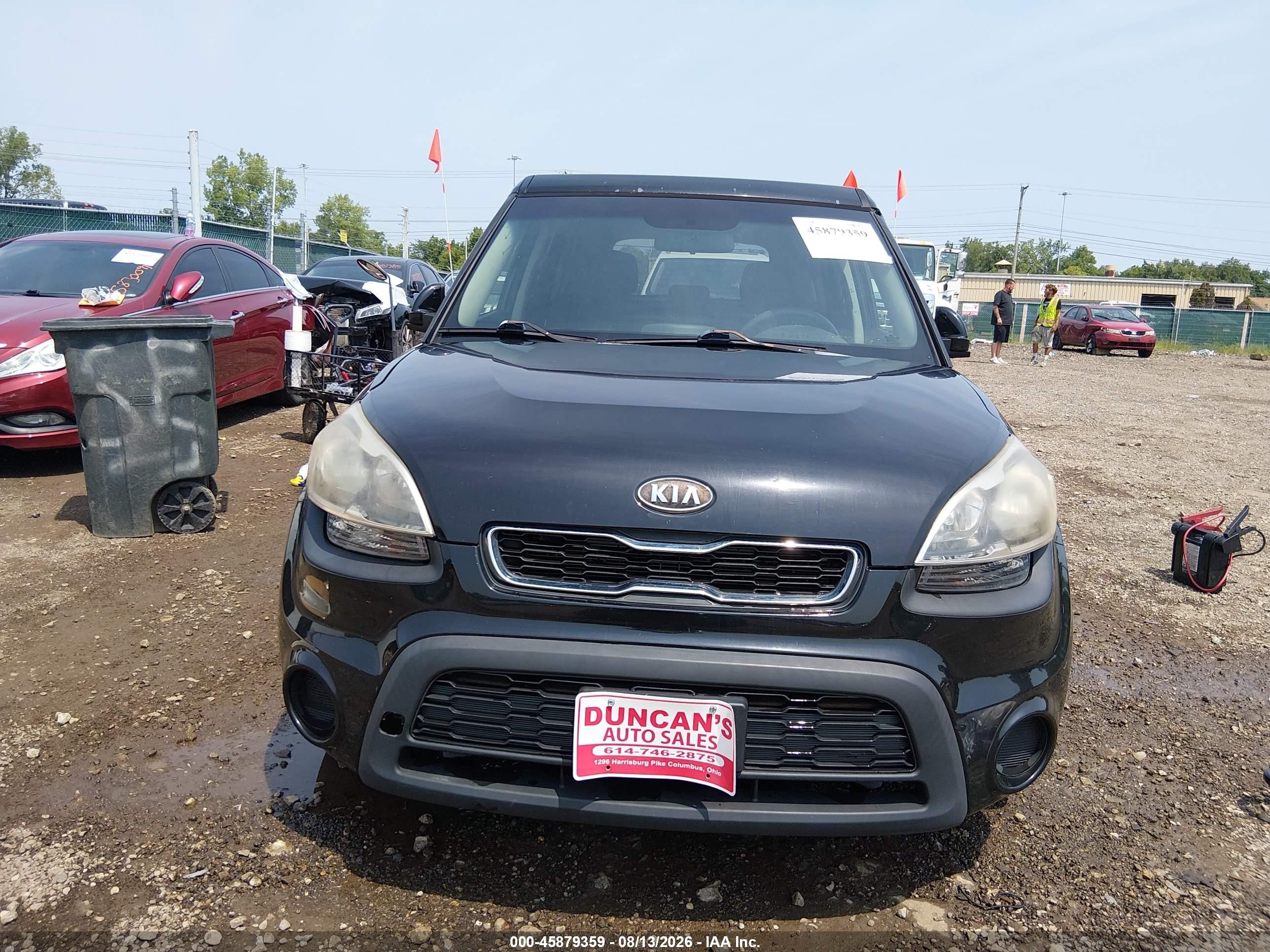 2012 Kia Soul Black vin: KNDJT2A56C7747423