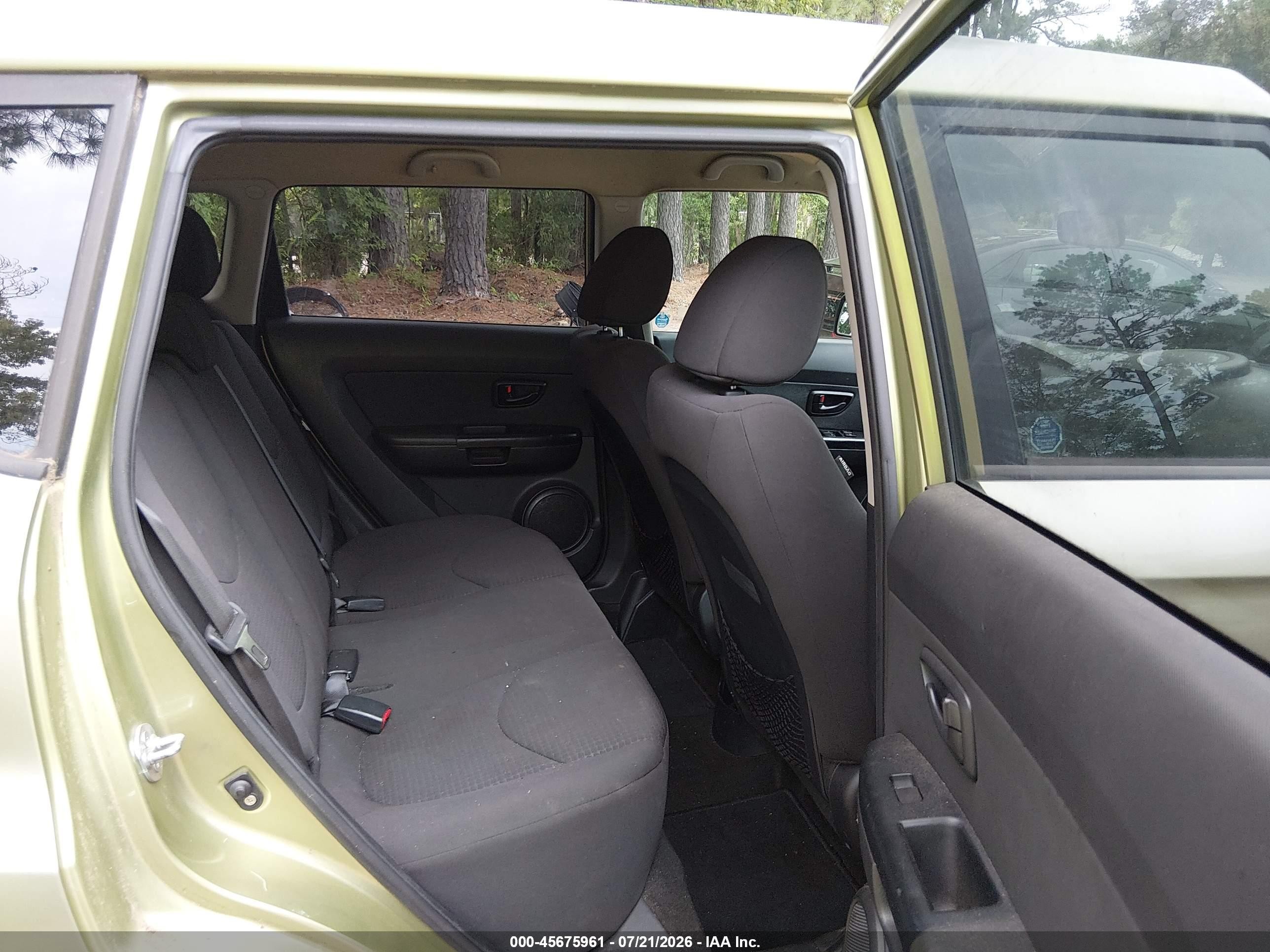 2013 Kia Soul   Green vin: KNDJT2A56D7500968
