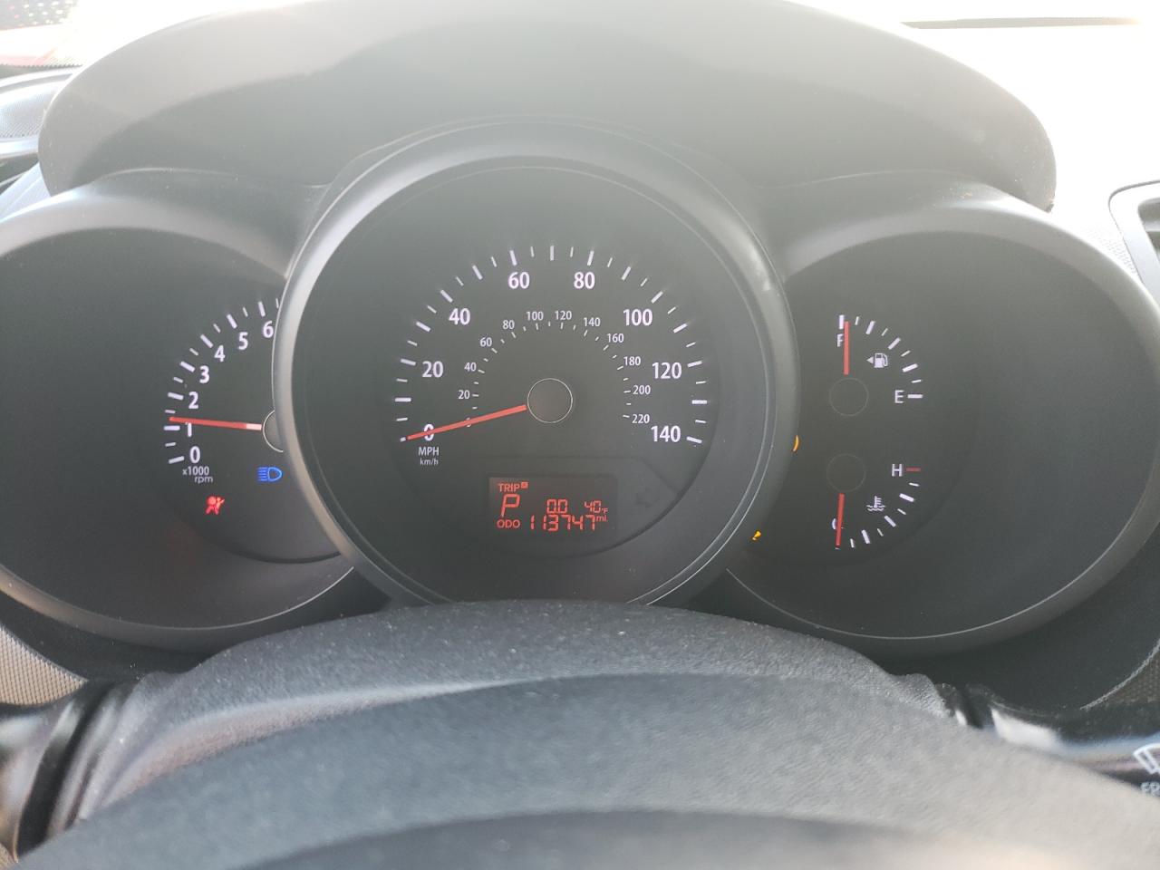 2013 Kia Soul Red vin: KNDJT2A56D7541892