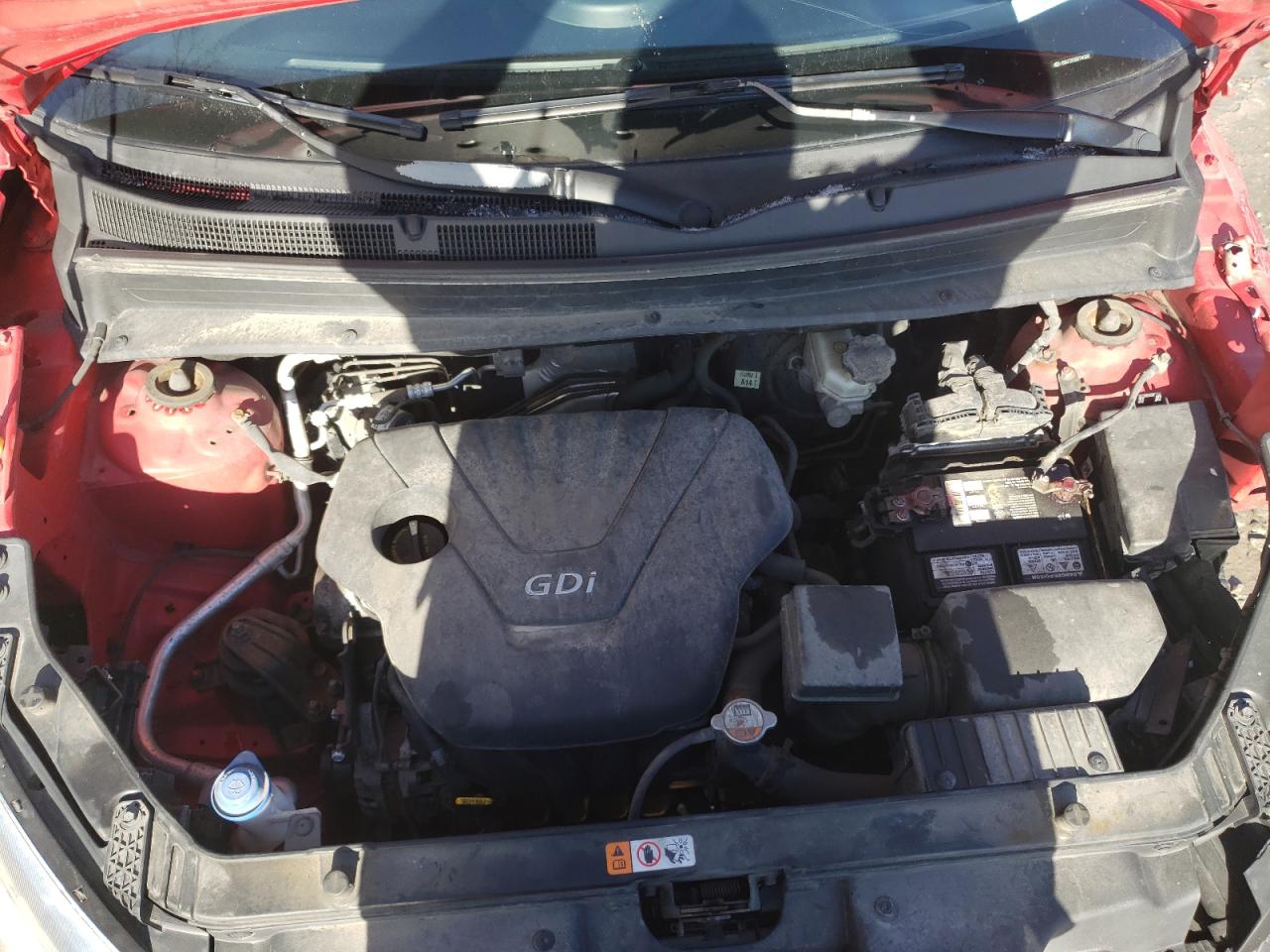2013 Kia Soul Red vin: KNDJT2A56D7541892