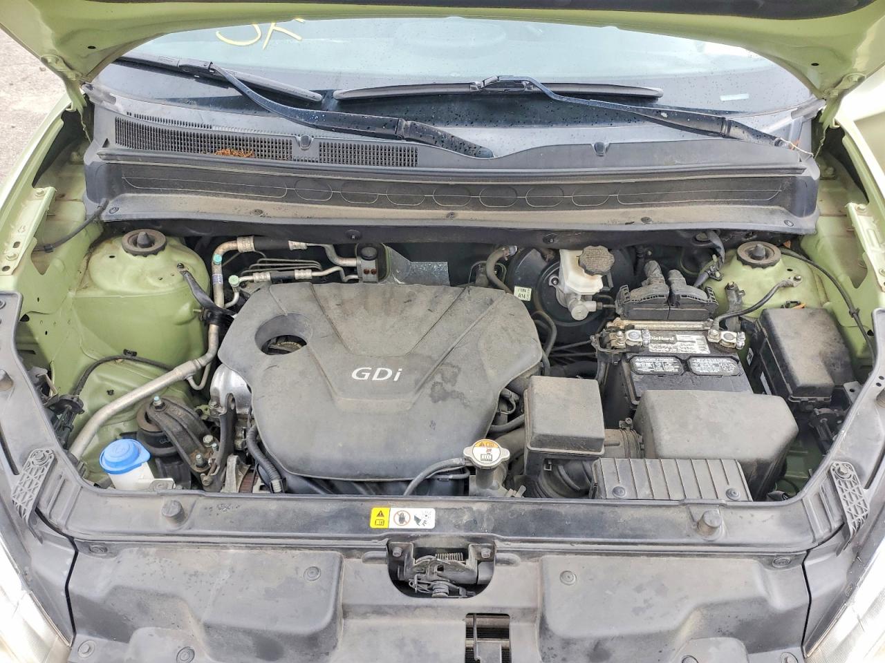 2013 Kia Soul Base Green vin: KNDJT2A56D7562371