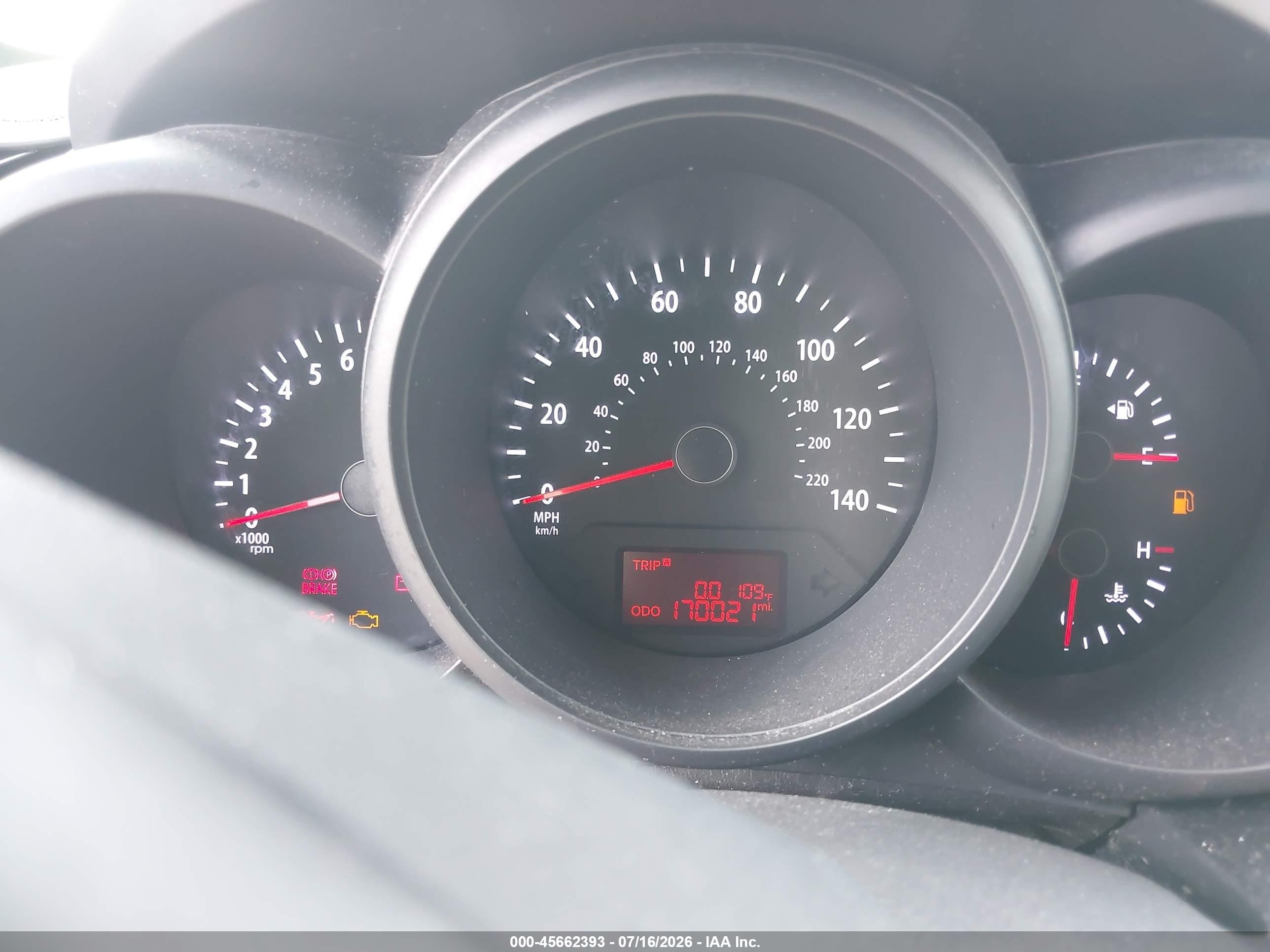 2013 Kia Soul   Серый vin: KNDJT2A56D7605624