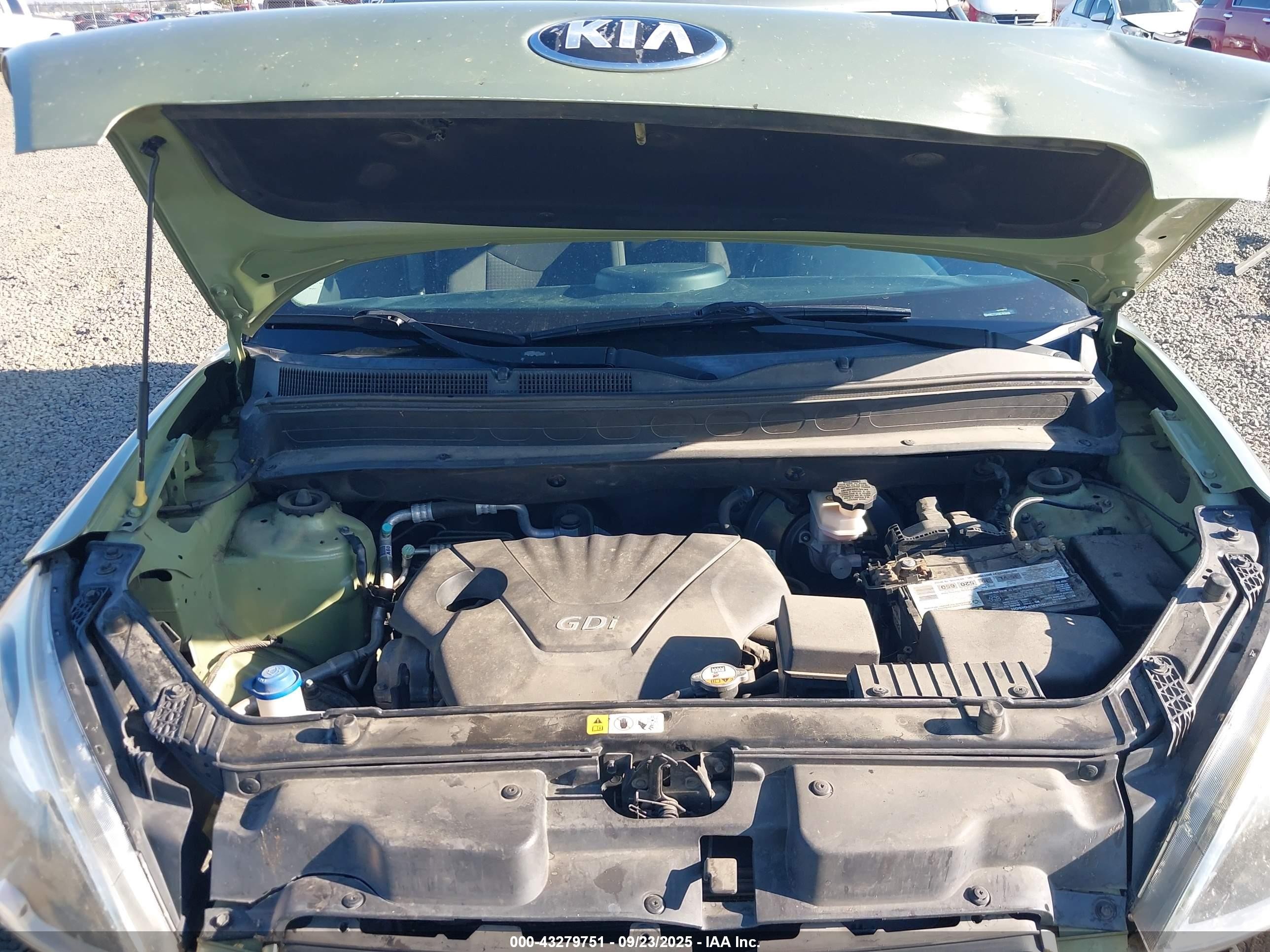 2013 Kia Soul   Green vin: KNDJT2A56D7618406