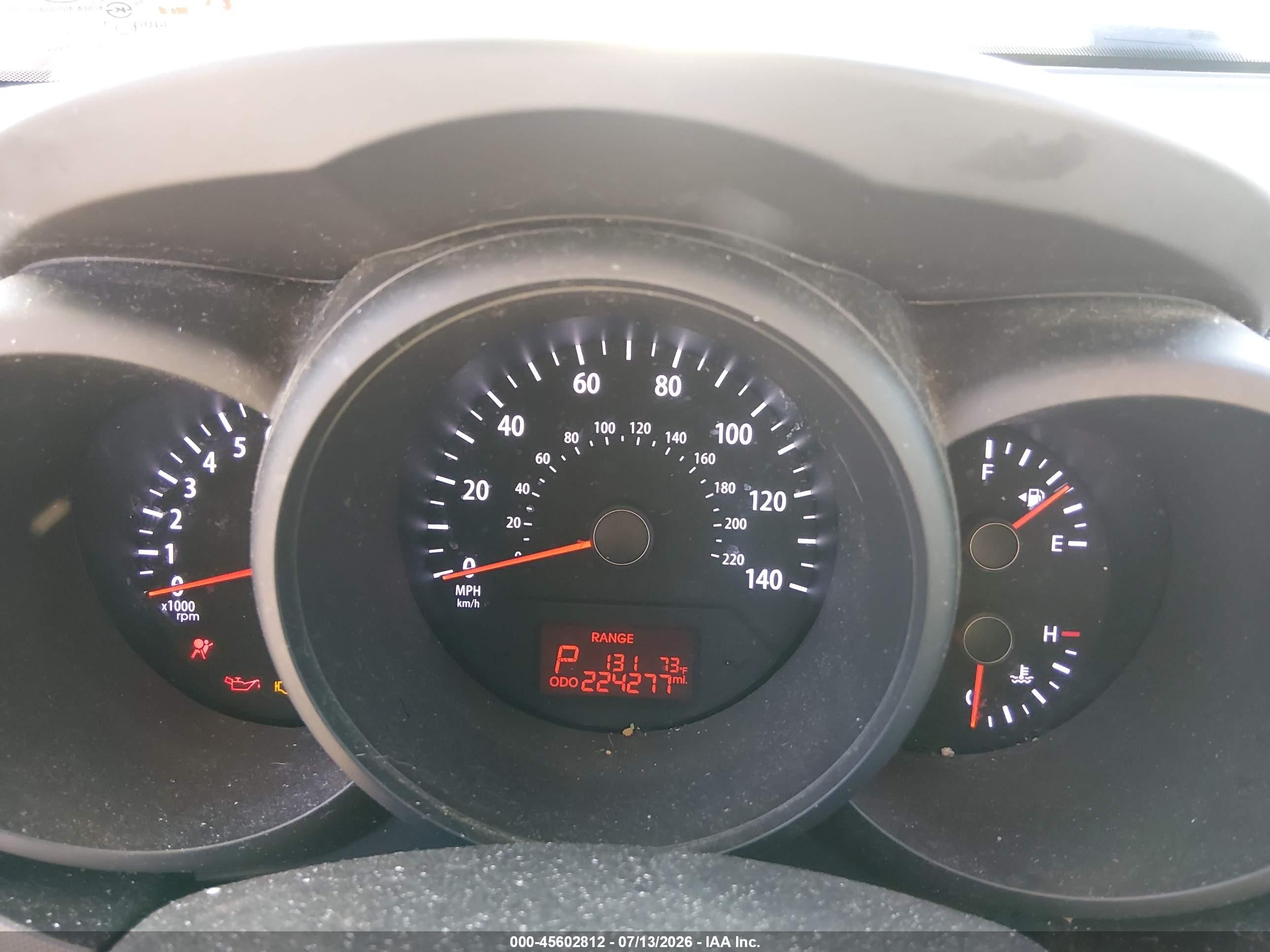 2013 Kia Soul   Red vin: KNDJT2A56D7623752