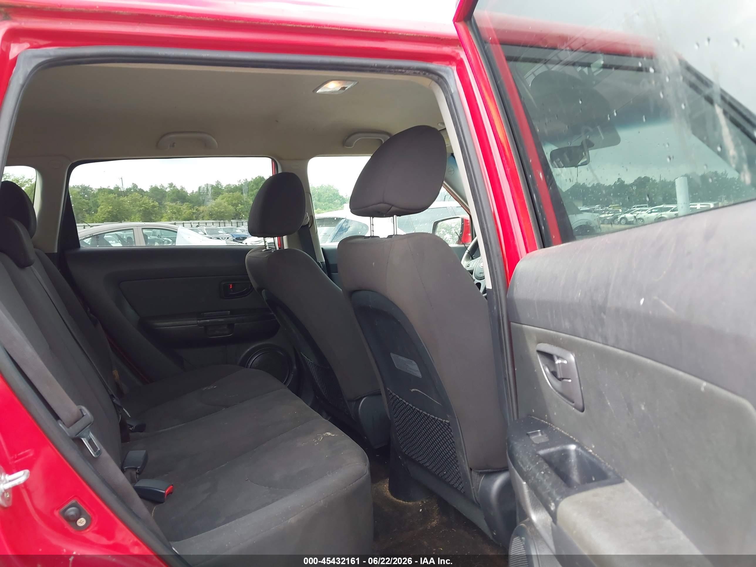 2013 Kia Soul   Red vin: KNDJT2A56D7624562