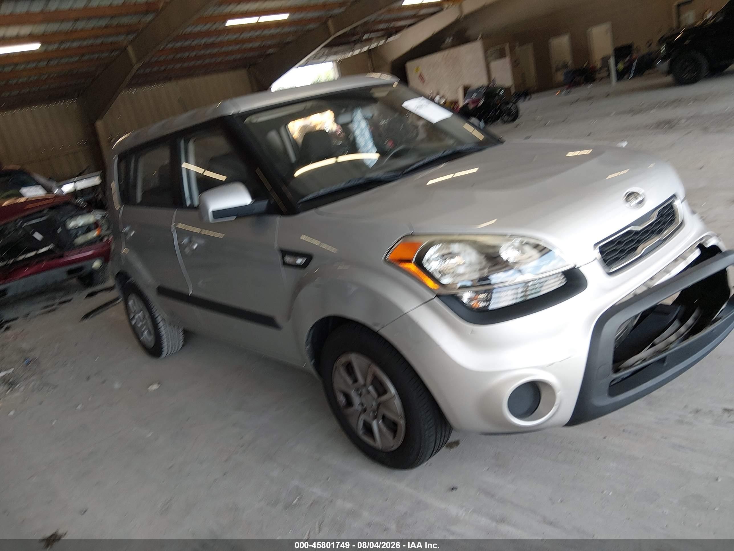 2012 Kia Soul   Silver vin: KNDJT2A57C7426006