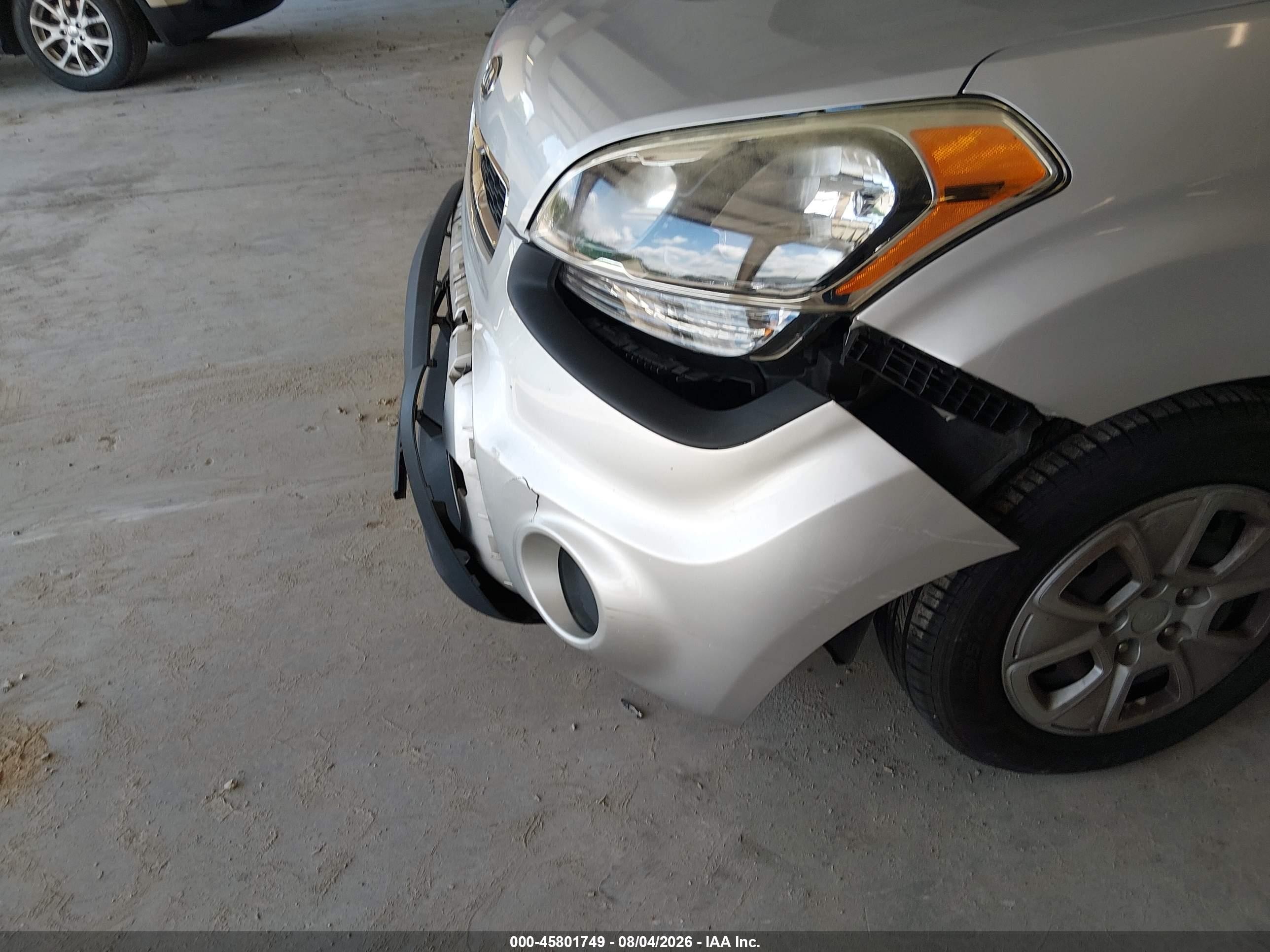2012 Kia Soul   Серебряный vin: KNDJT2A57C7426006