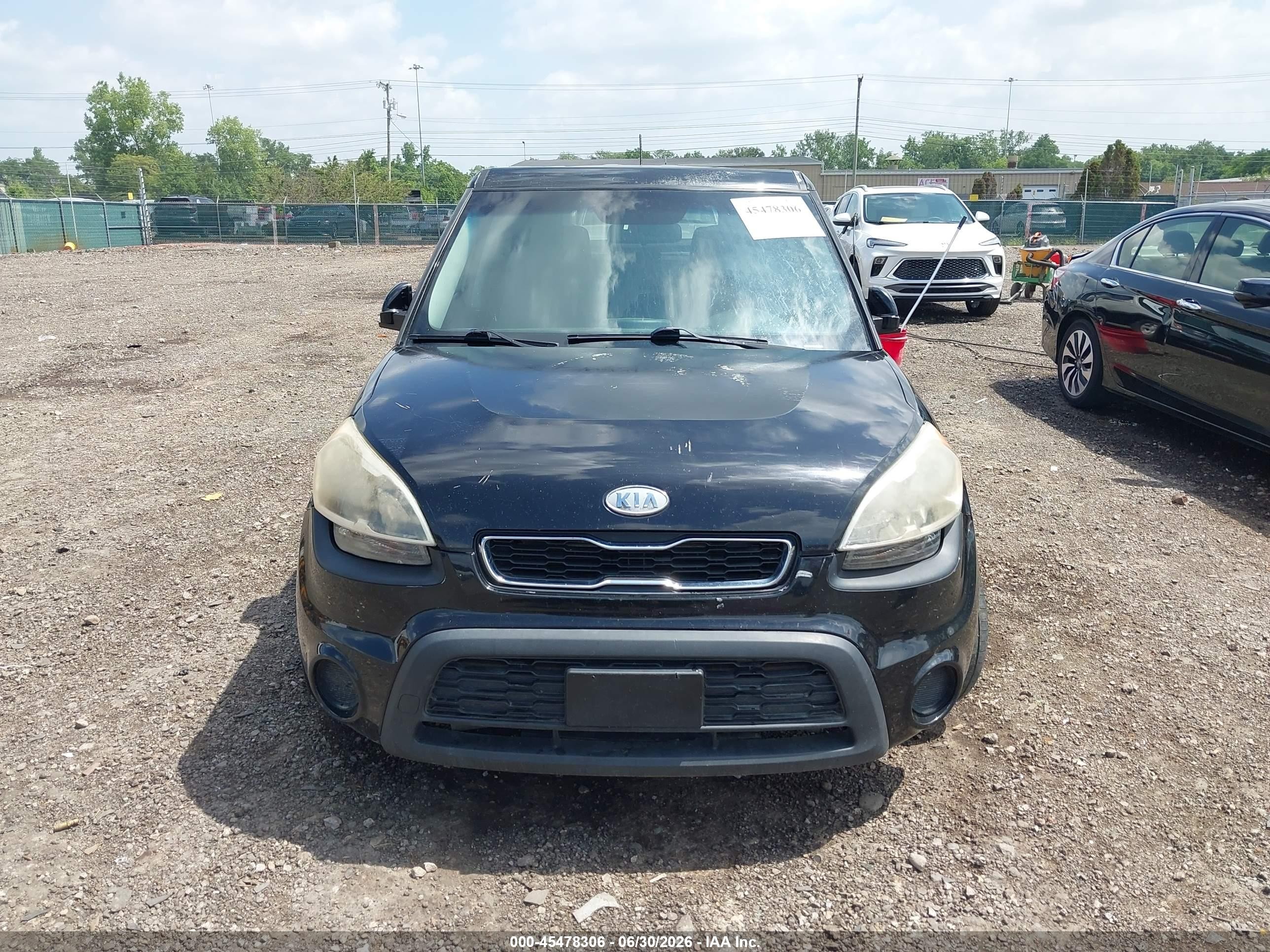 2012 Kia Soul   Black vin: KNDJT2A57C7450659