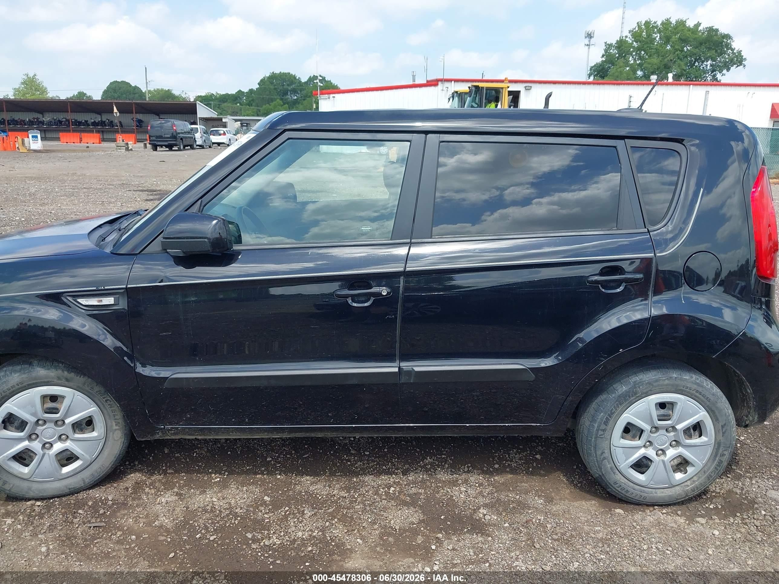 2012 Kia Soul   Black vin: KNDJT2A57C7450659