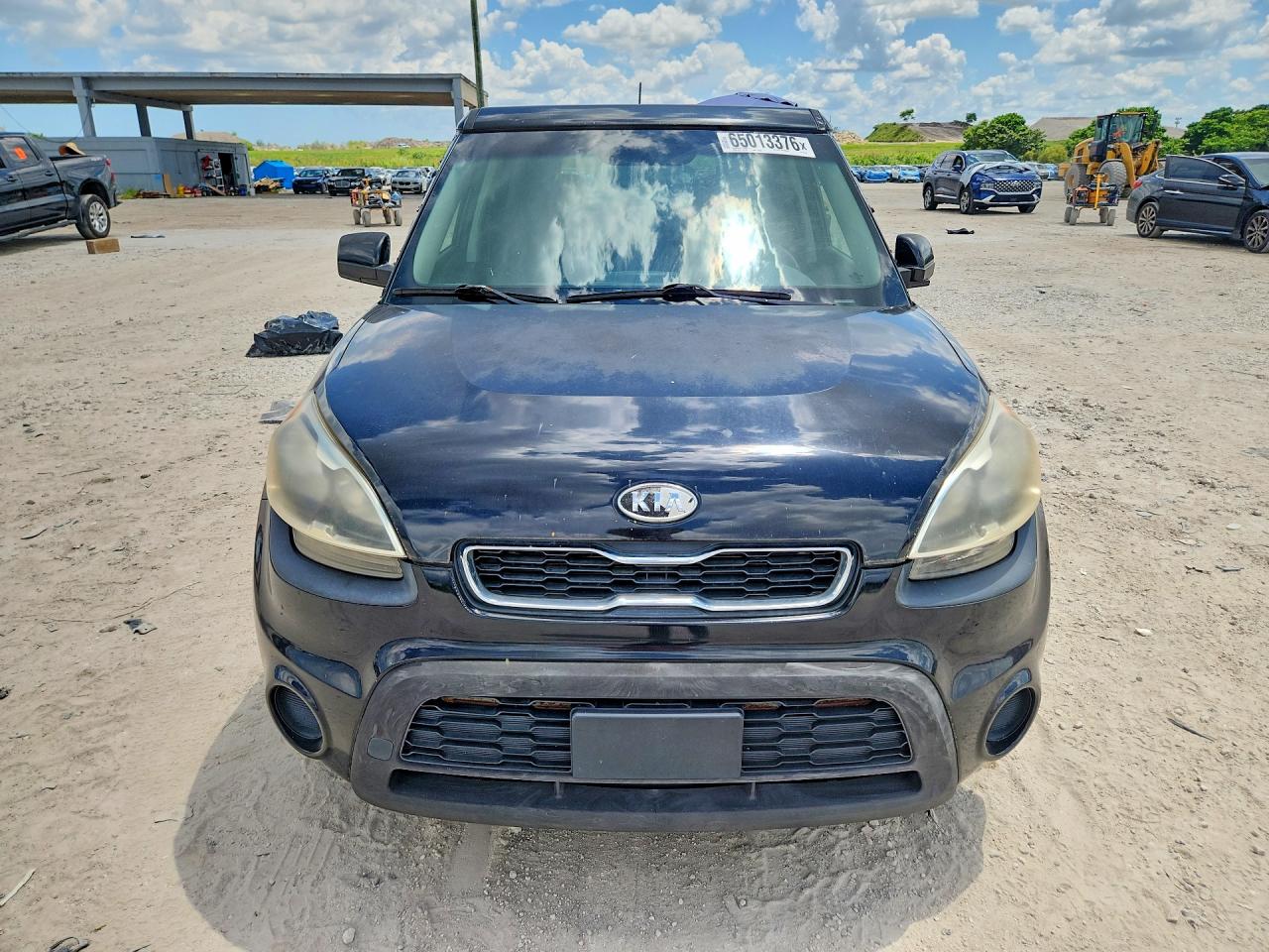 2012 Kia Soul Base Black vin: KNDJT2A57C7477196