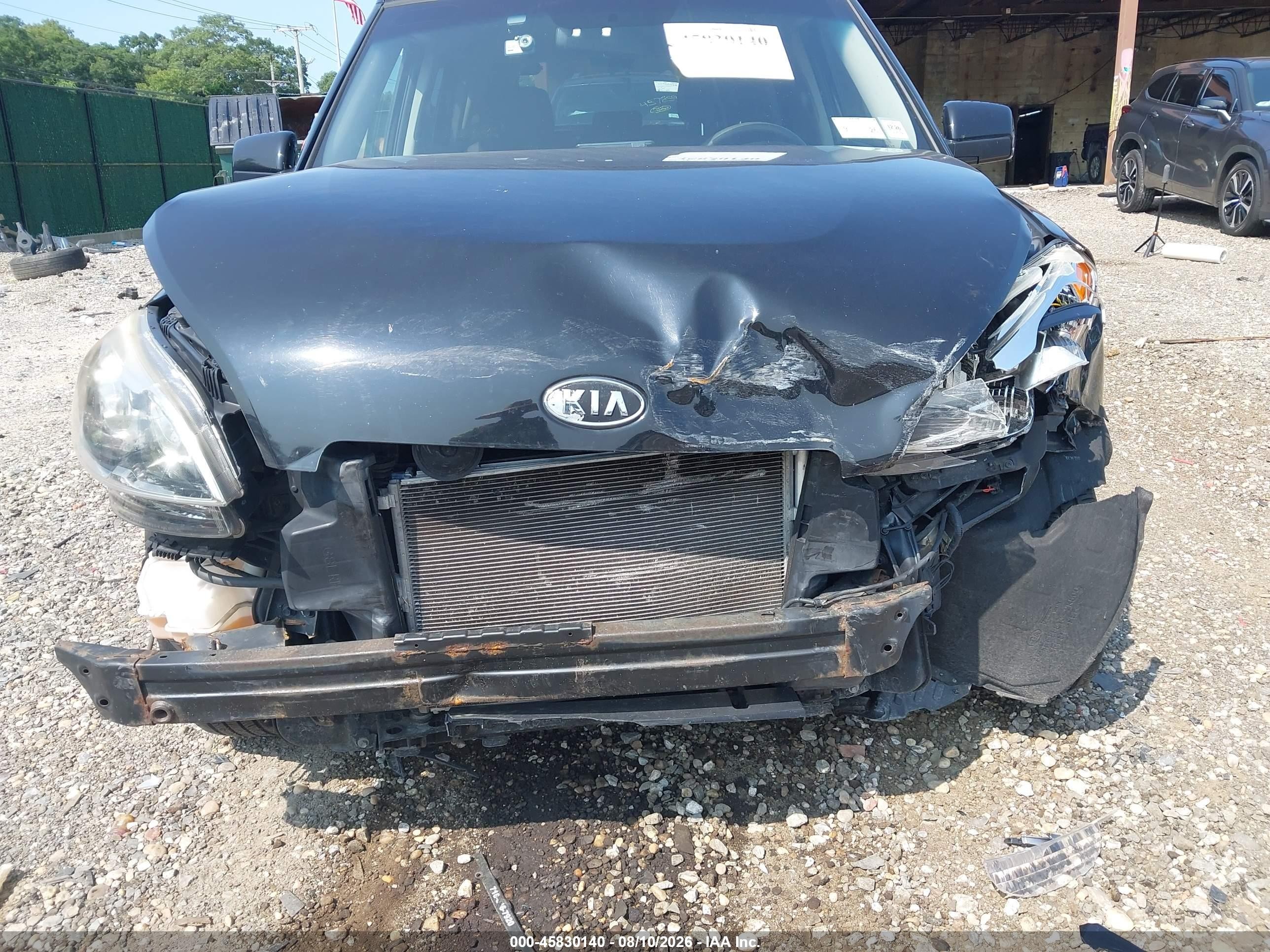 2012 Kia Soul   Black vin: KNDJT2A57C7748256