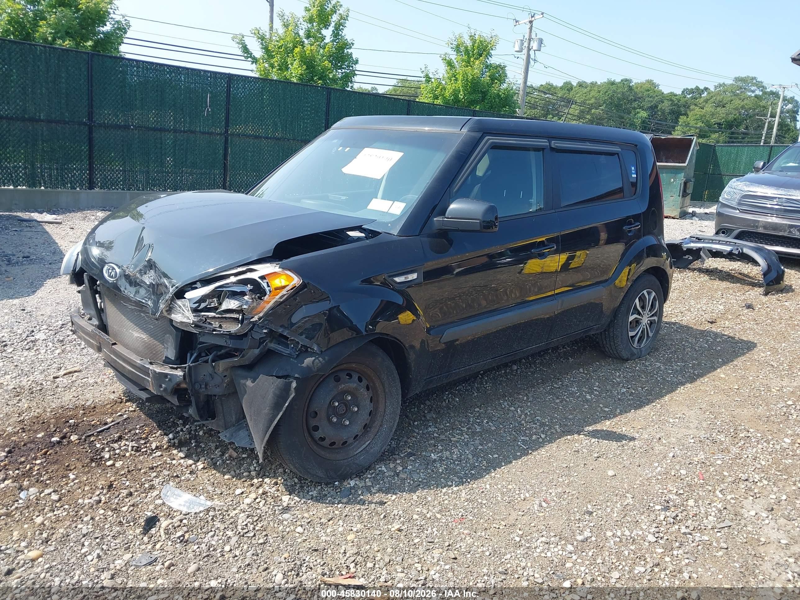 2012 Kia Soul   Black vin: KNDJT2A57C7748256