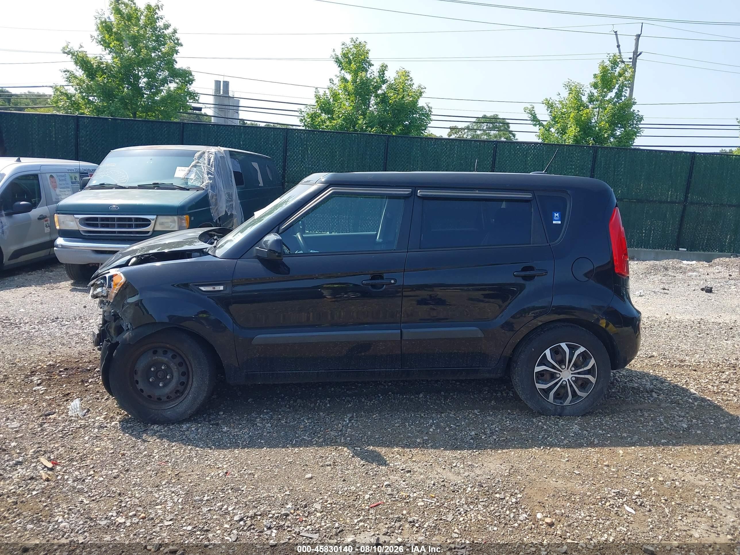 2012 Kia Soul   Black vin: KNDJT2A57C7748256