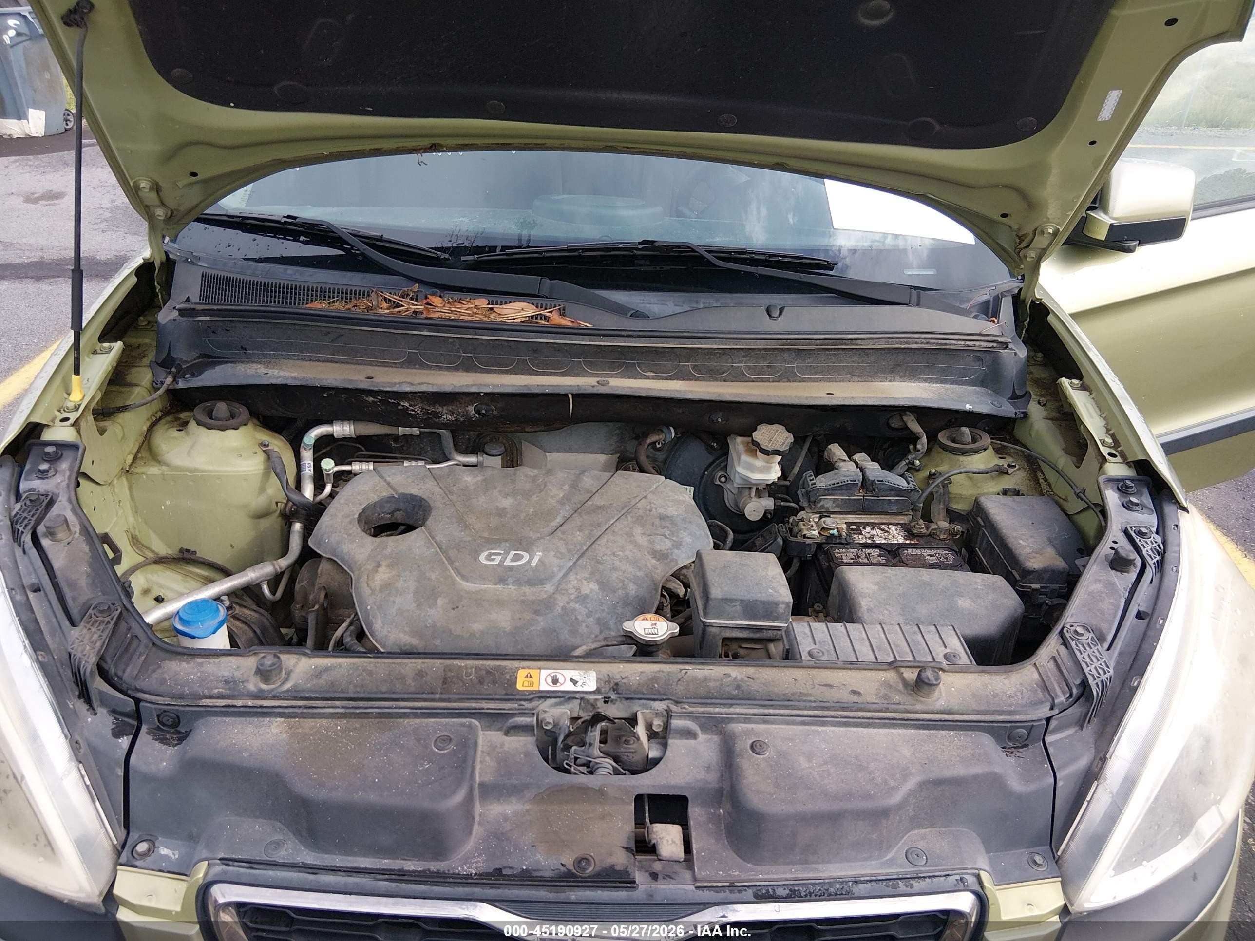 2013 Kia Soul   Зеленый vin: KNDJT2A57D7495117