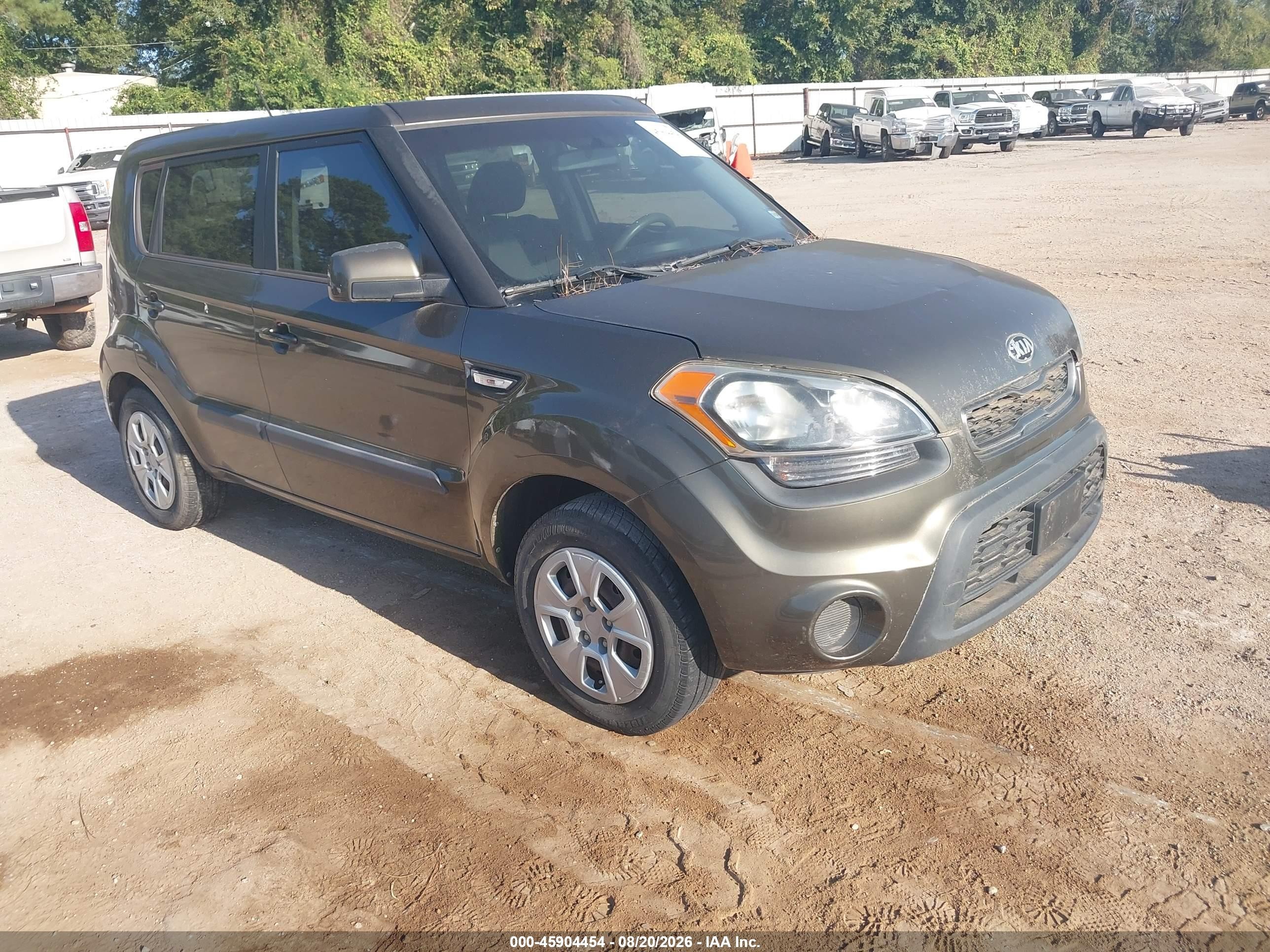 2013 Kia Soul   Green vin: KNDJT2A57D7507900