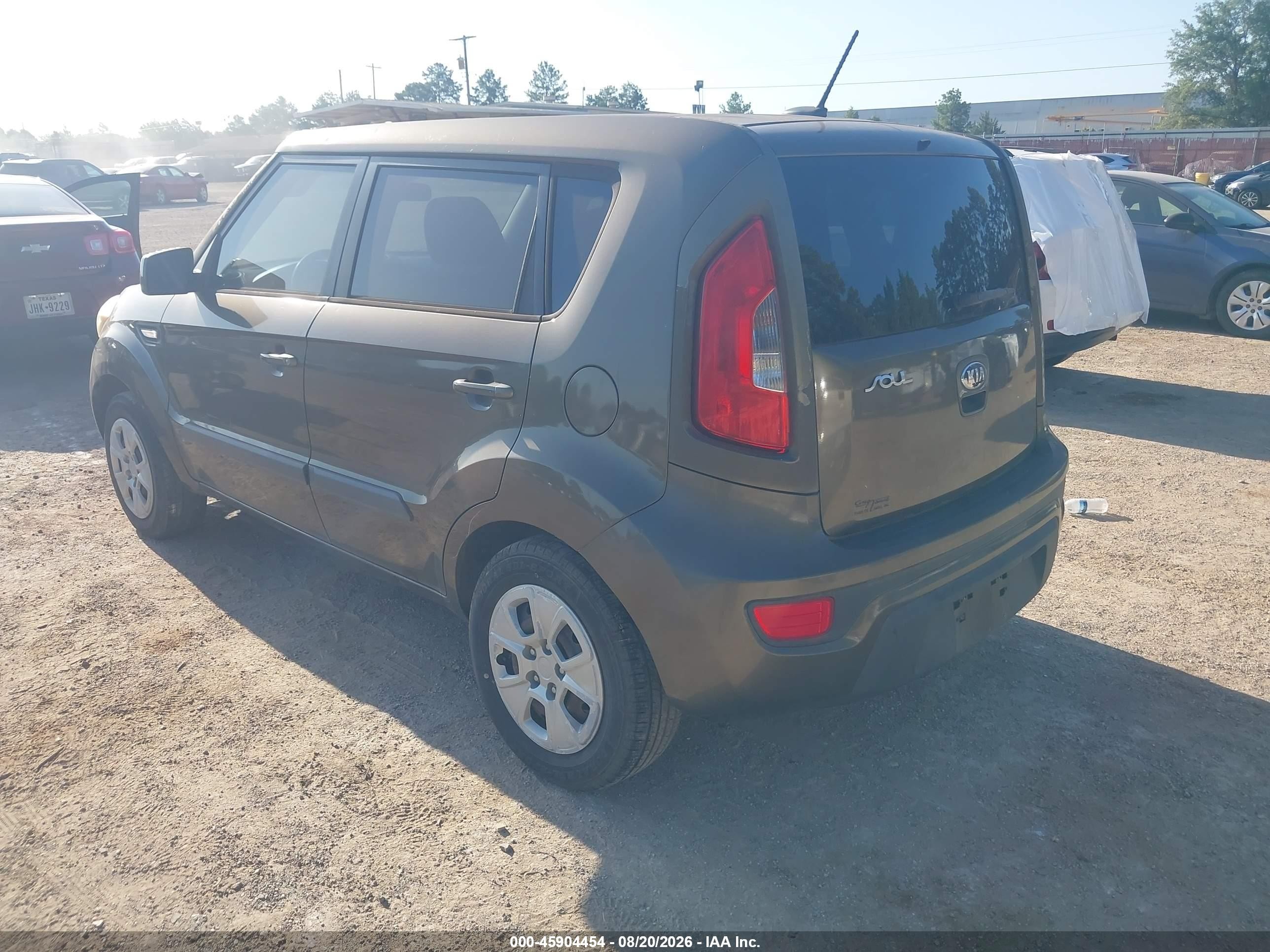 2013 Kia Soul   Green vin: KNDJT2A57D7507900