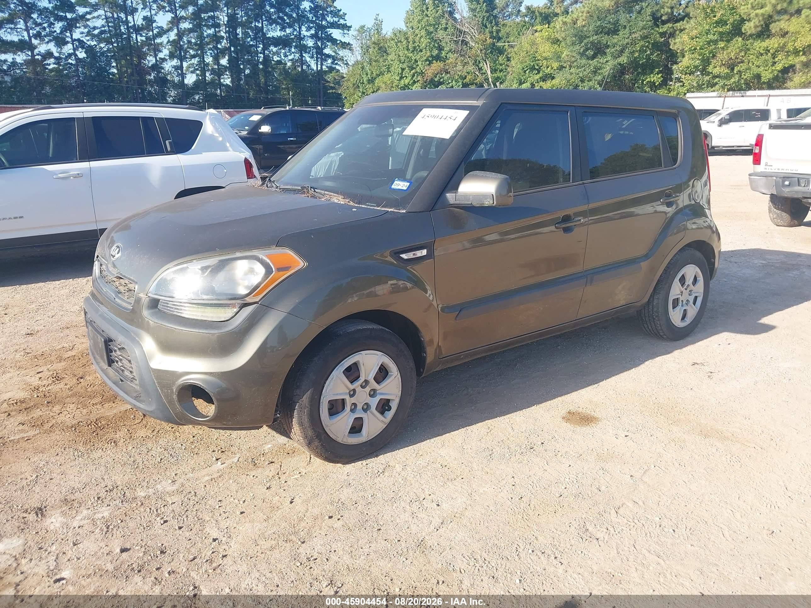 2013 Kia Soul   Green vin: KNDJT2A57D7507900