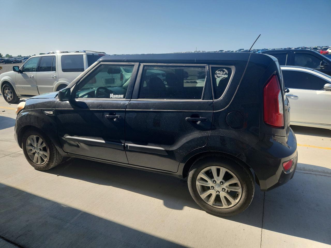 2013 Kia Soul Черный vin: KNDJT2A57D7512238