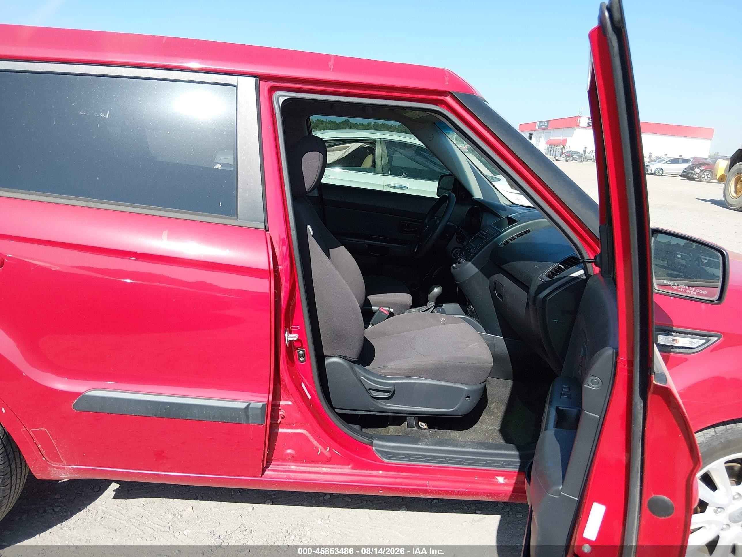 2013 Kia Soul   Red vin: KNDJT2A57D7556255